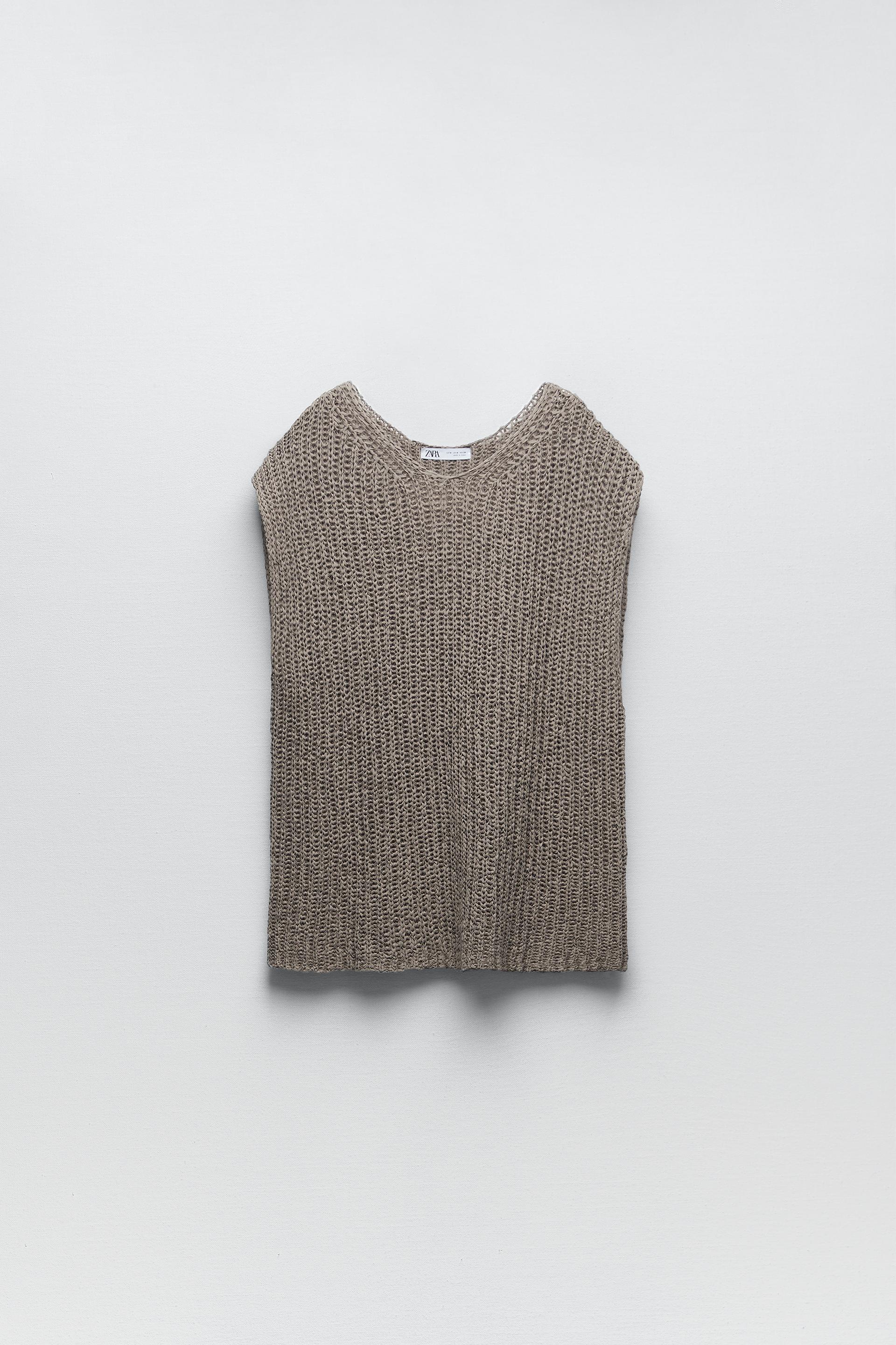 Wool vest zara Clearance