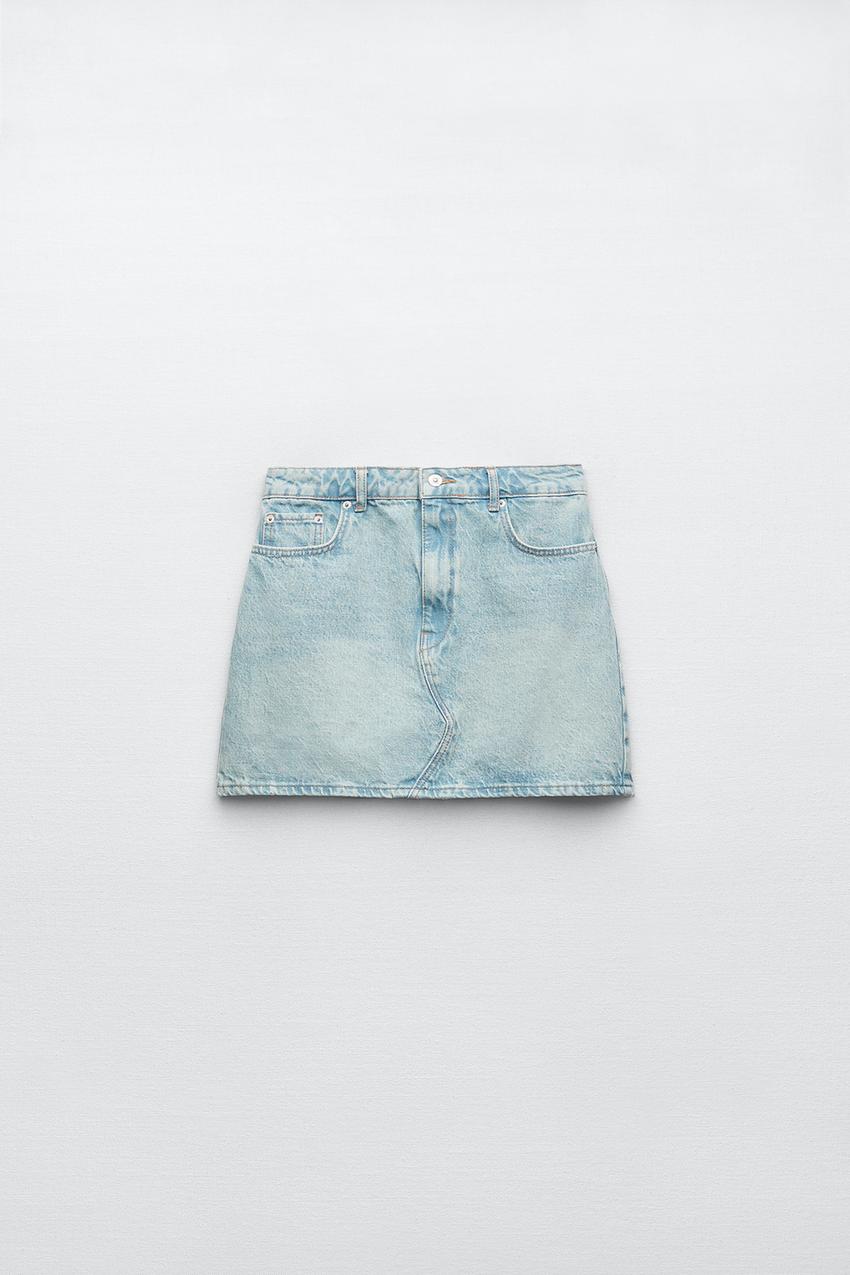 Zara light blue skirt Clearance