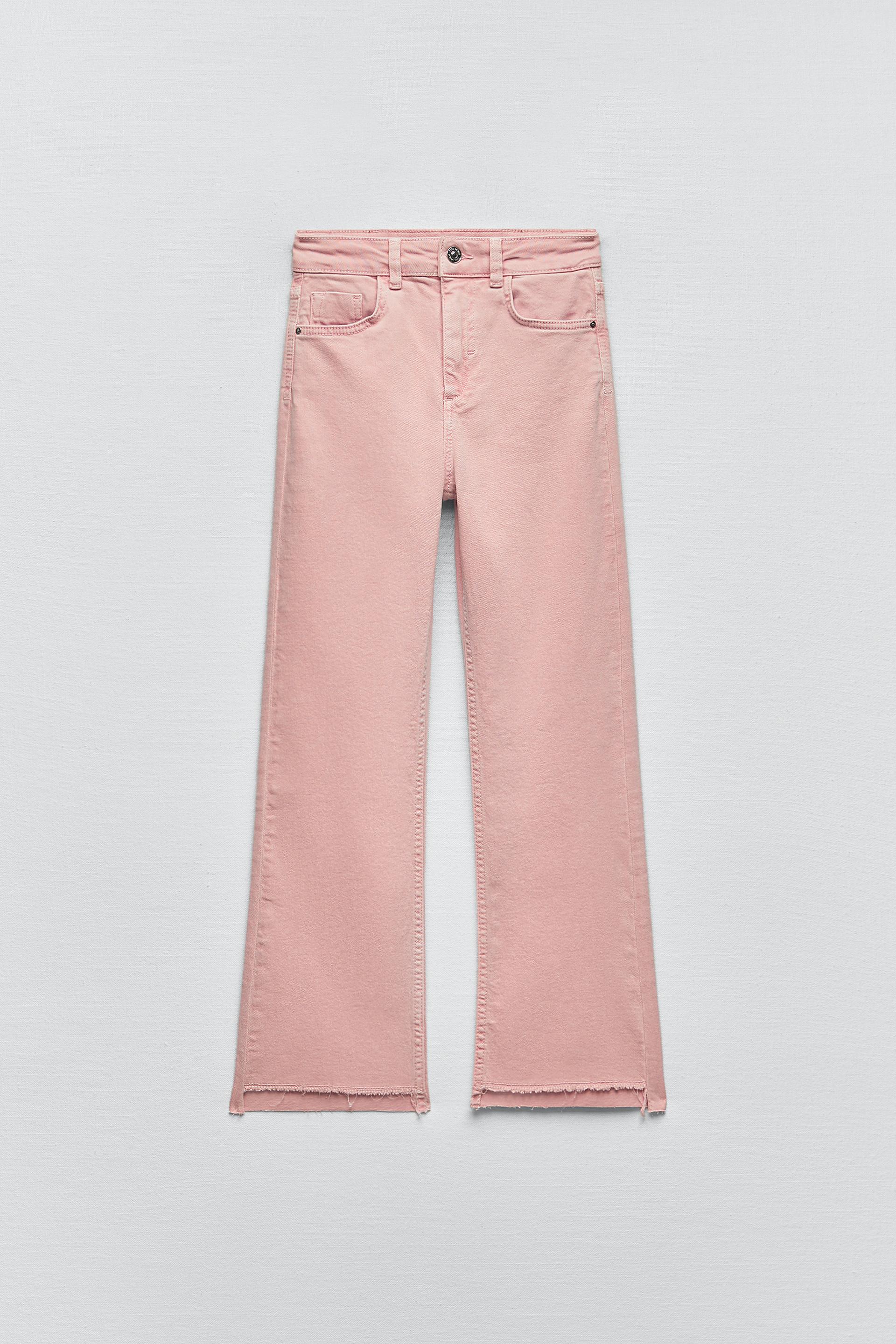 Light pink zara jeans Clearance
