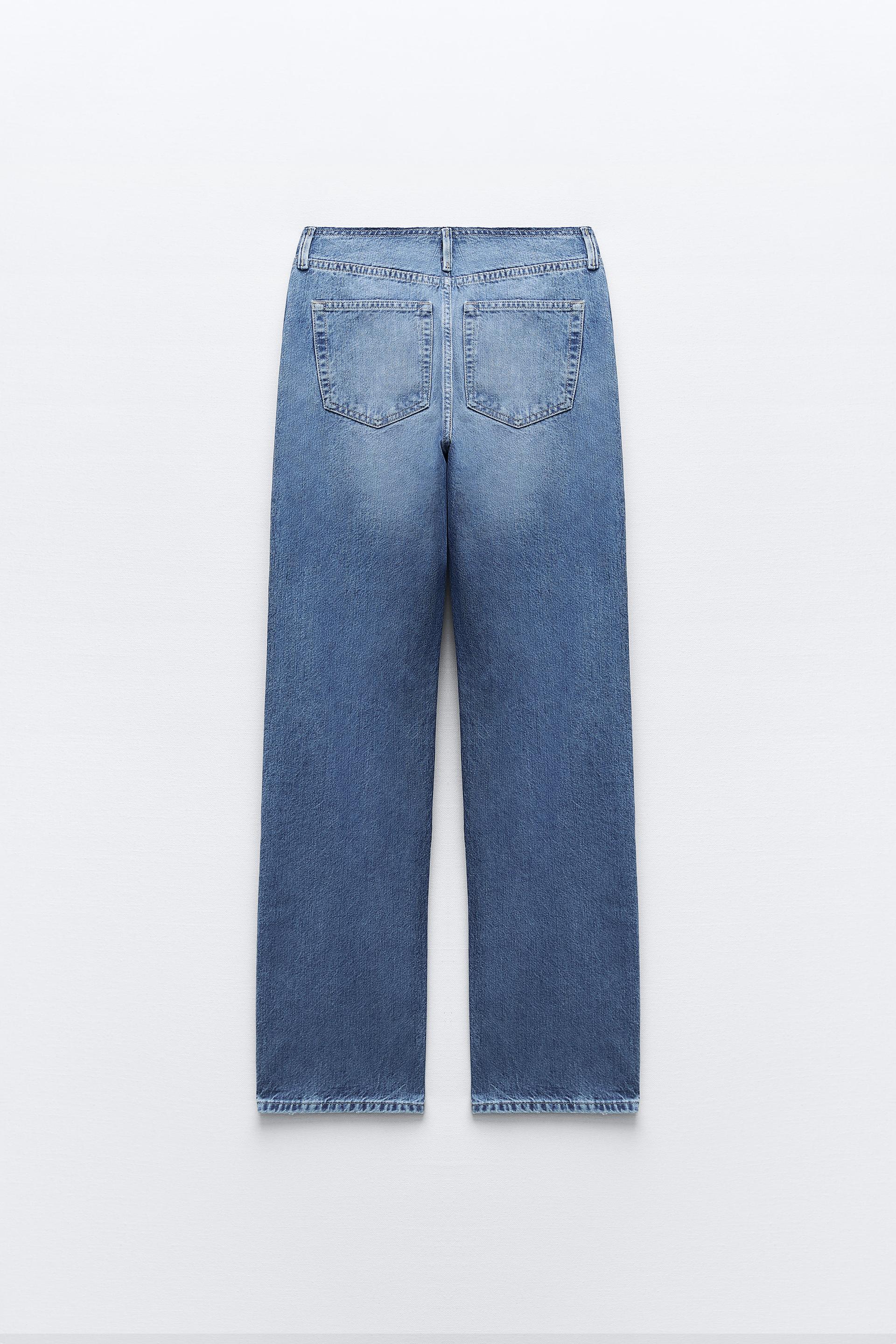 Zara jeans hi rise full length Clearance