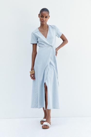 Wrapped dress zara Clearance