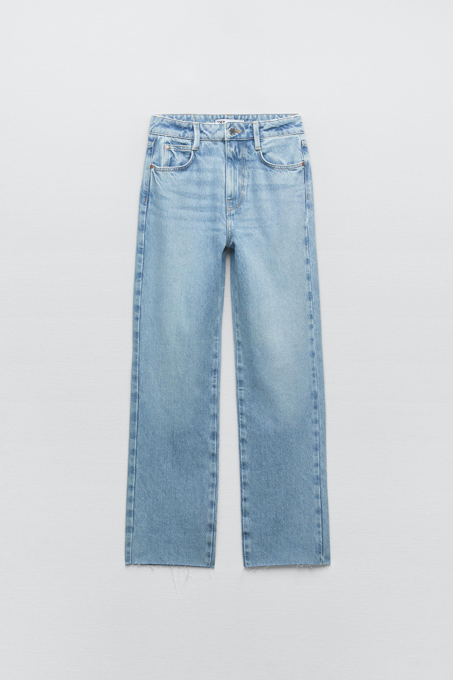 Zara jeans hi rise full length Clearance