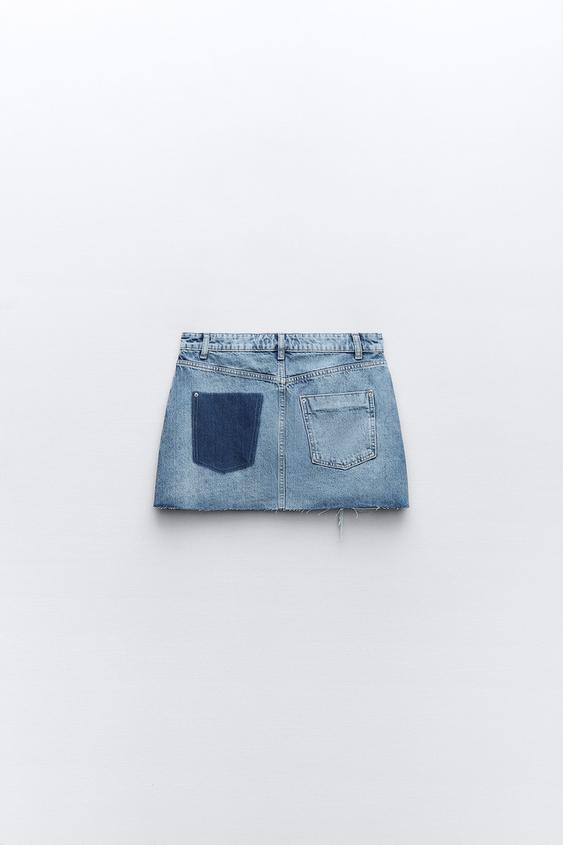 Zara denim two piece Clearance