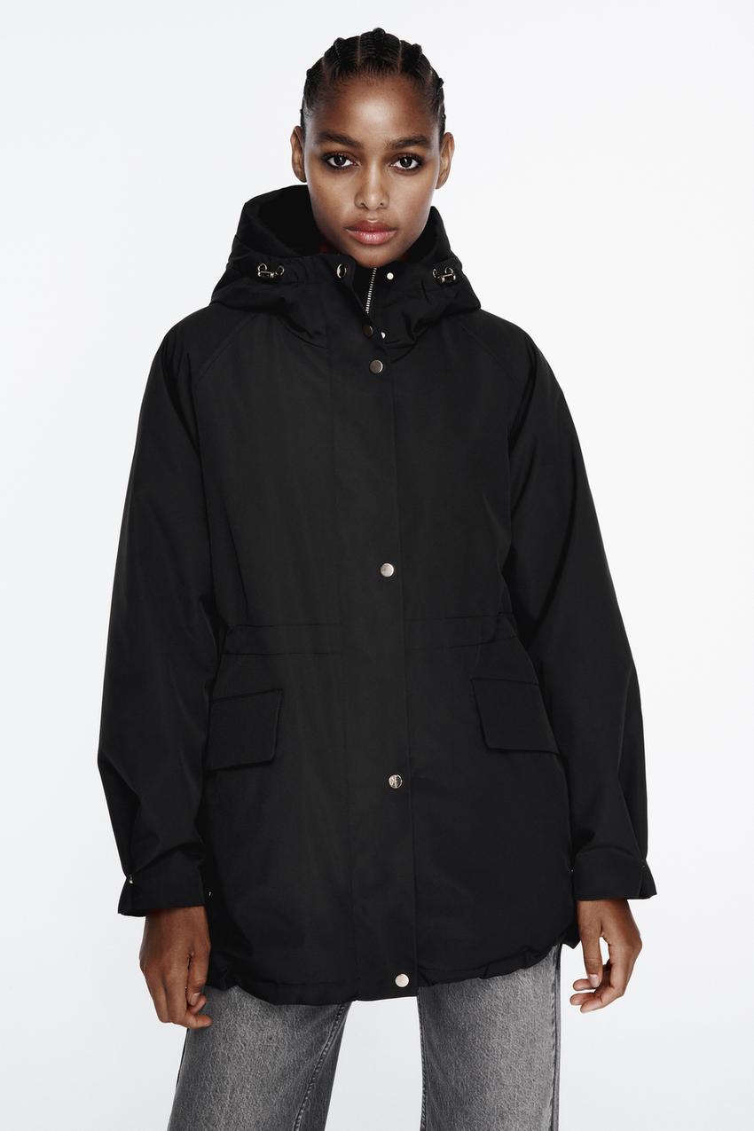 Zara womens parka Clearance