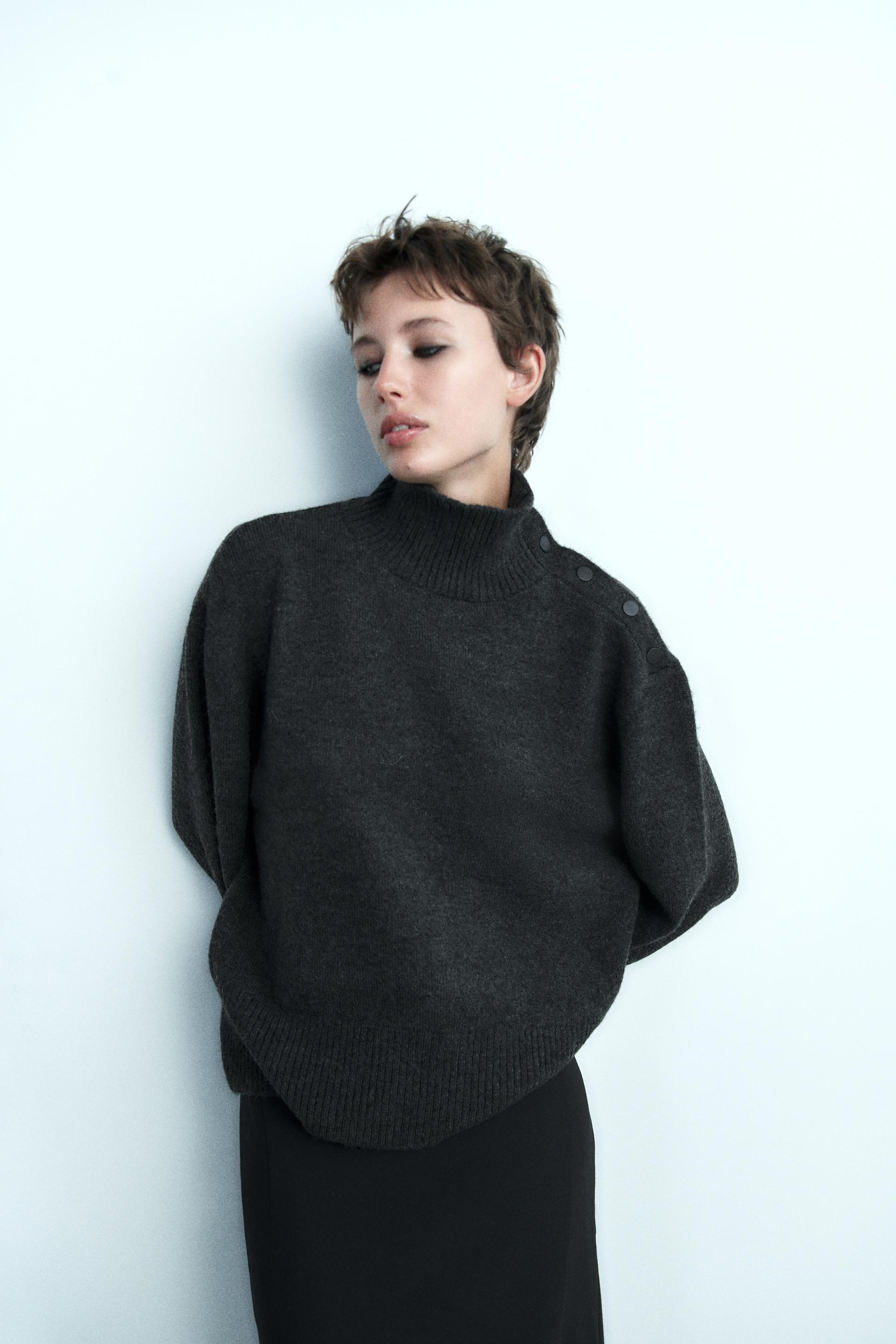 Zara ladies polo neck jumpers Clearance