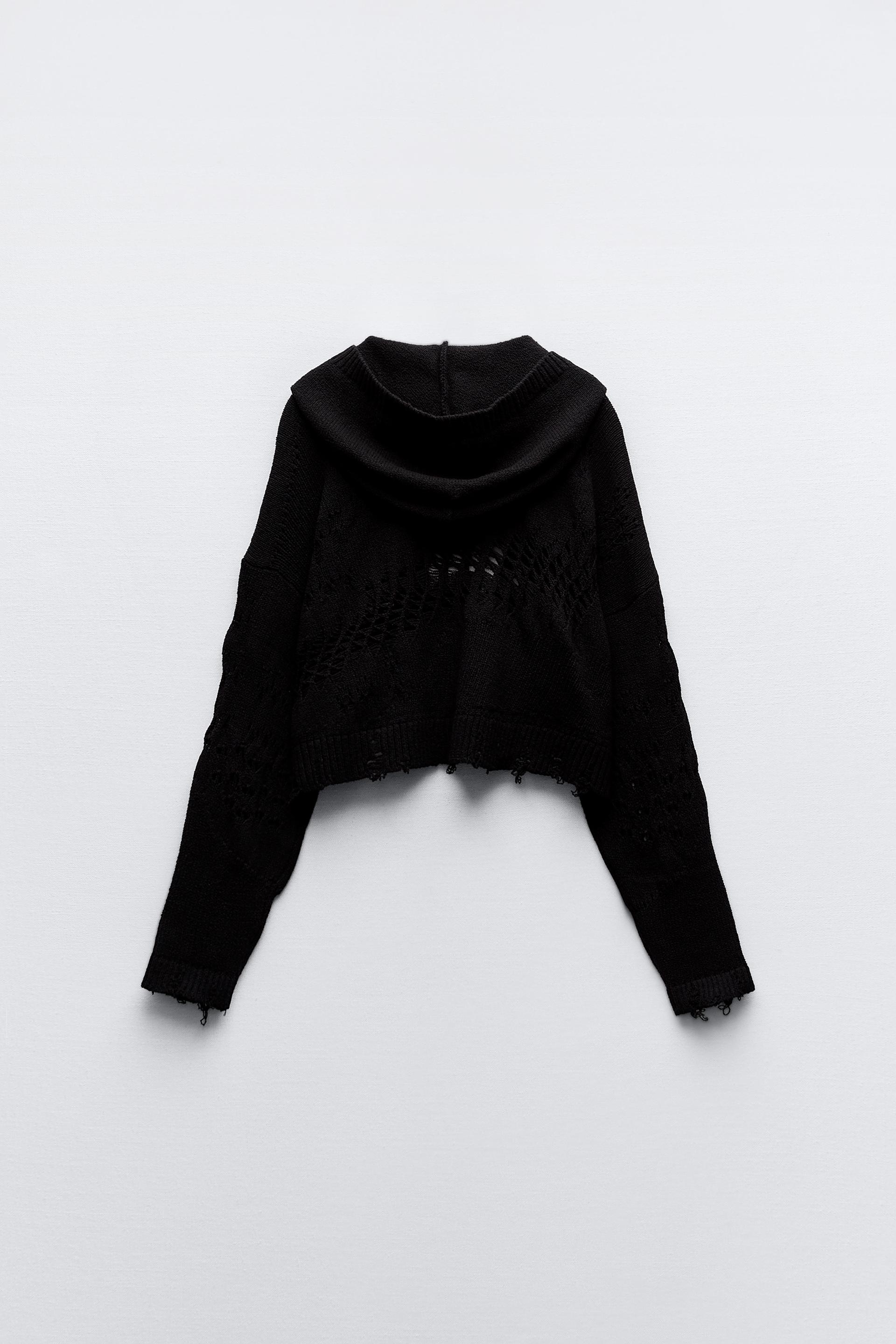 Zara pullover cropped Outlet