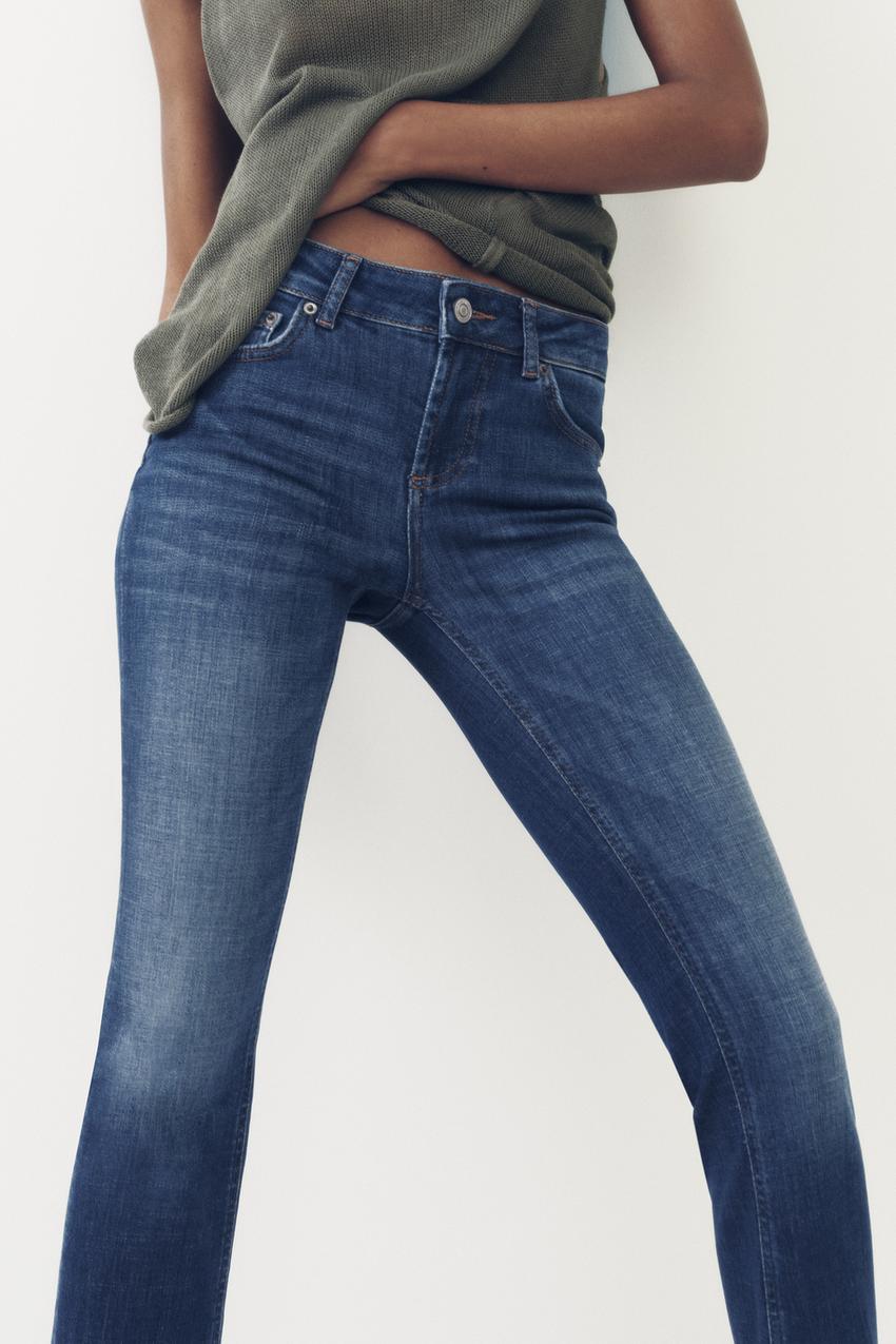Zara flare crop jeans Clearance