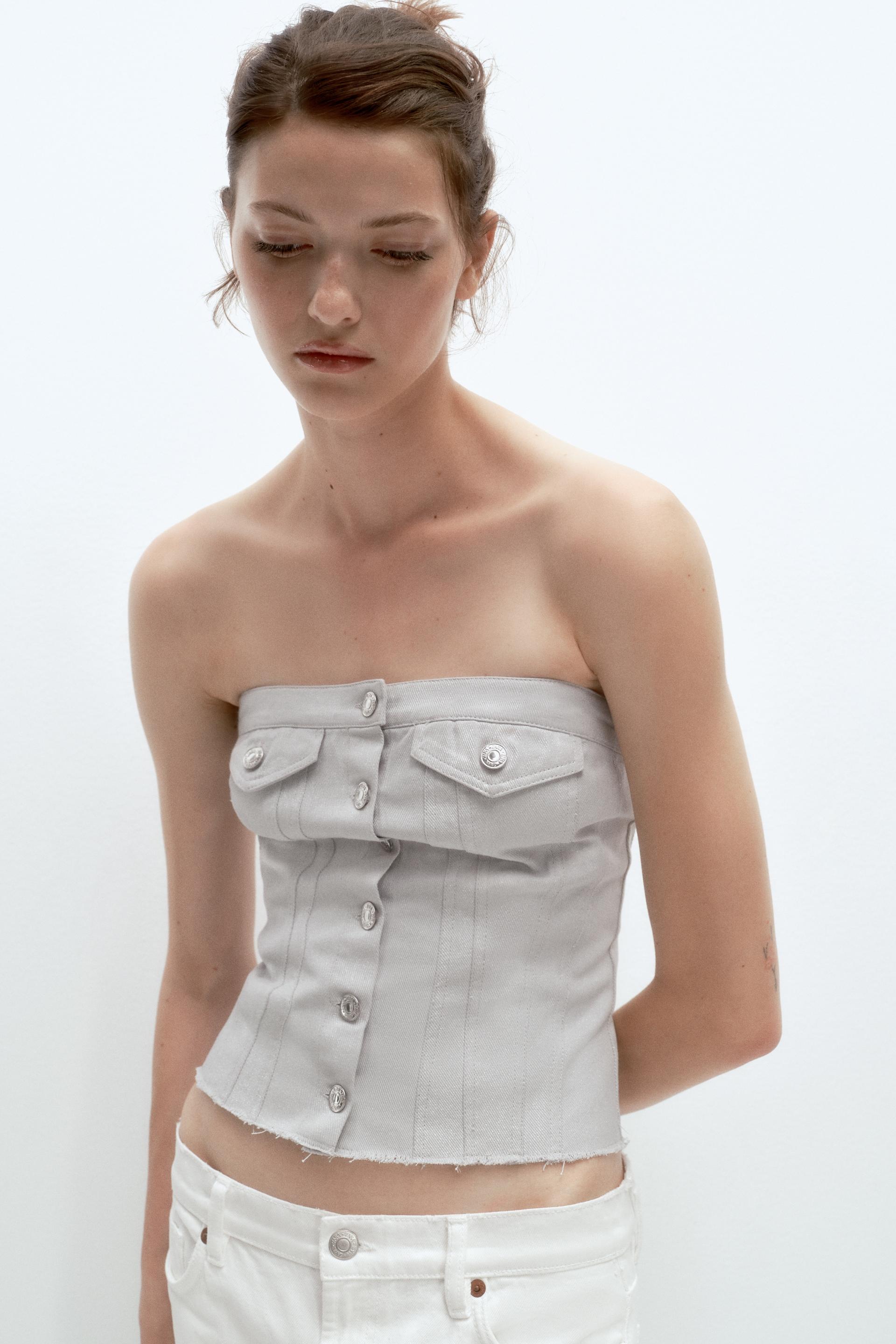 Zara mesh corset top Clearance