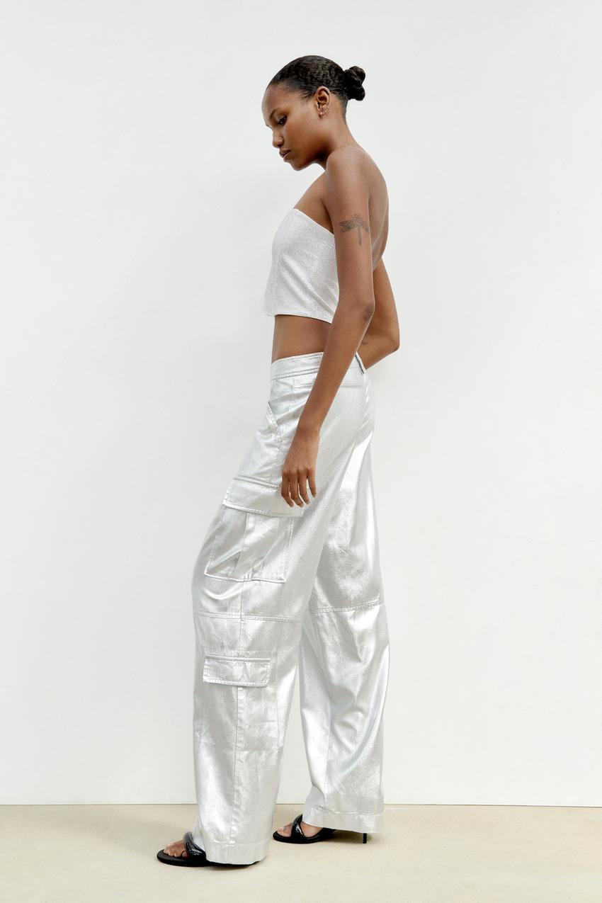 Cargo pants women zara Outlet