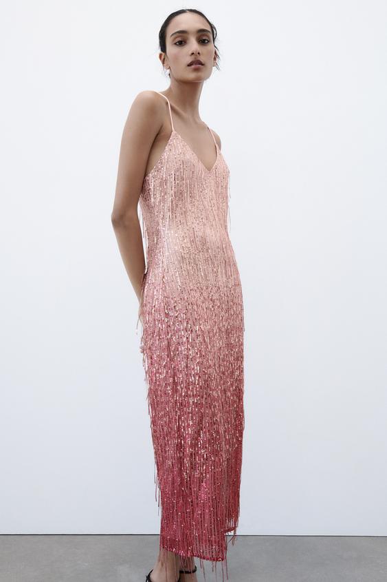 Embellished dress zara Clearance