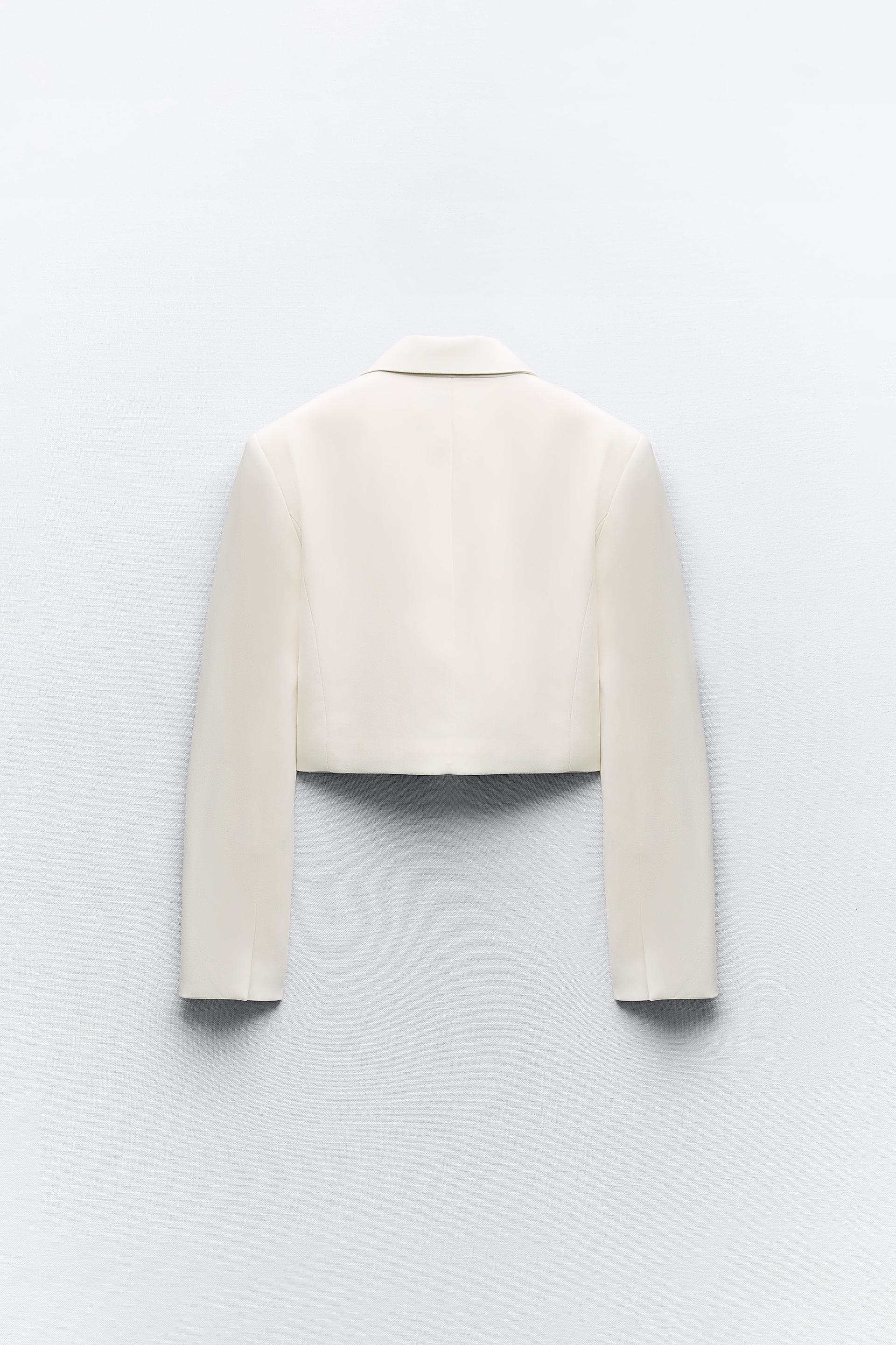 Blazer cropped zara Clearance