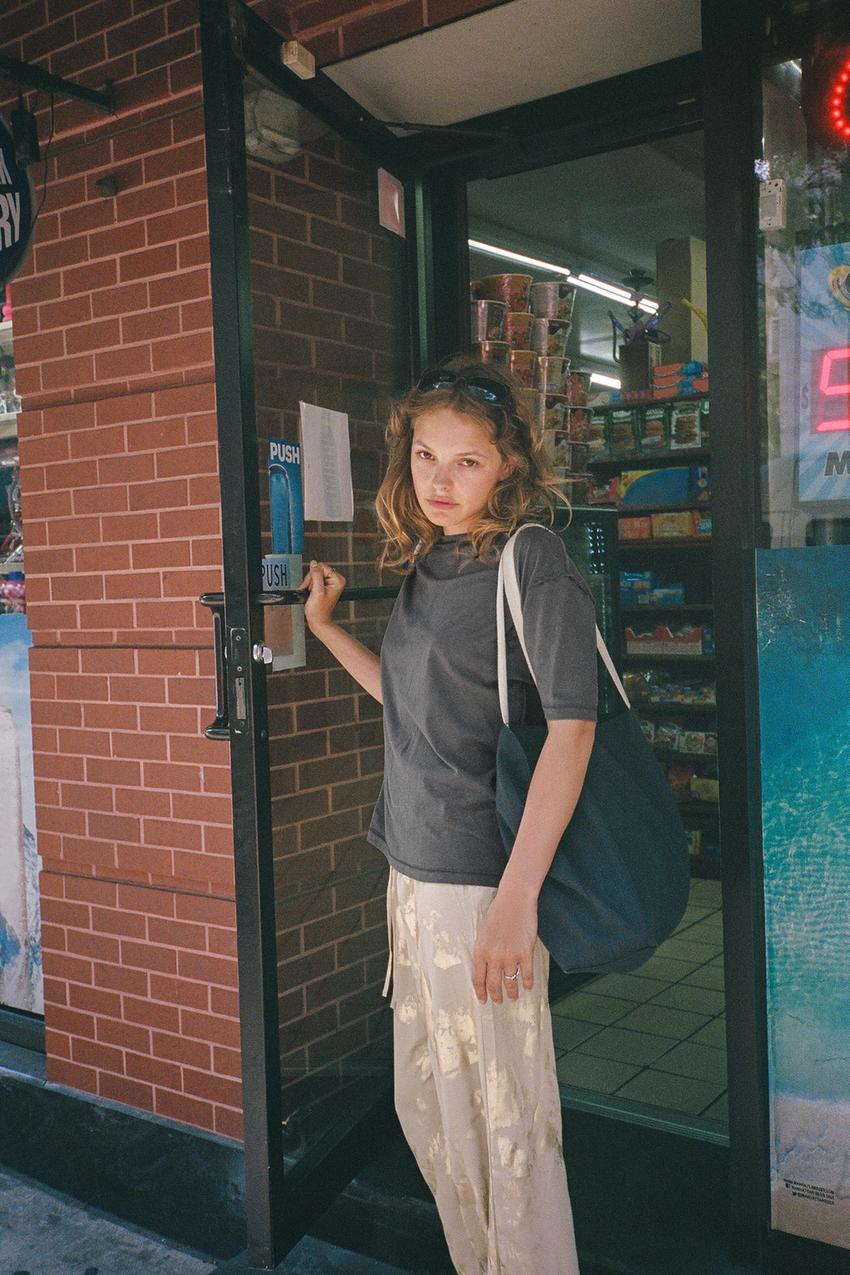 Zara gold metallic pants Clearance