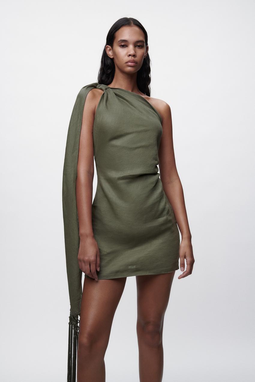 Sage dress zara Clearance