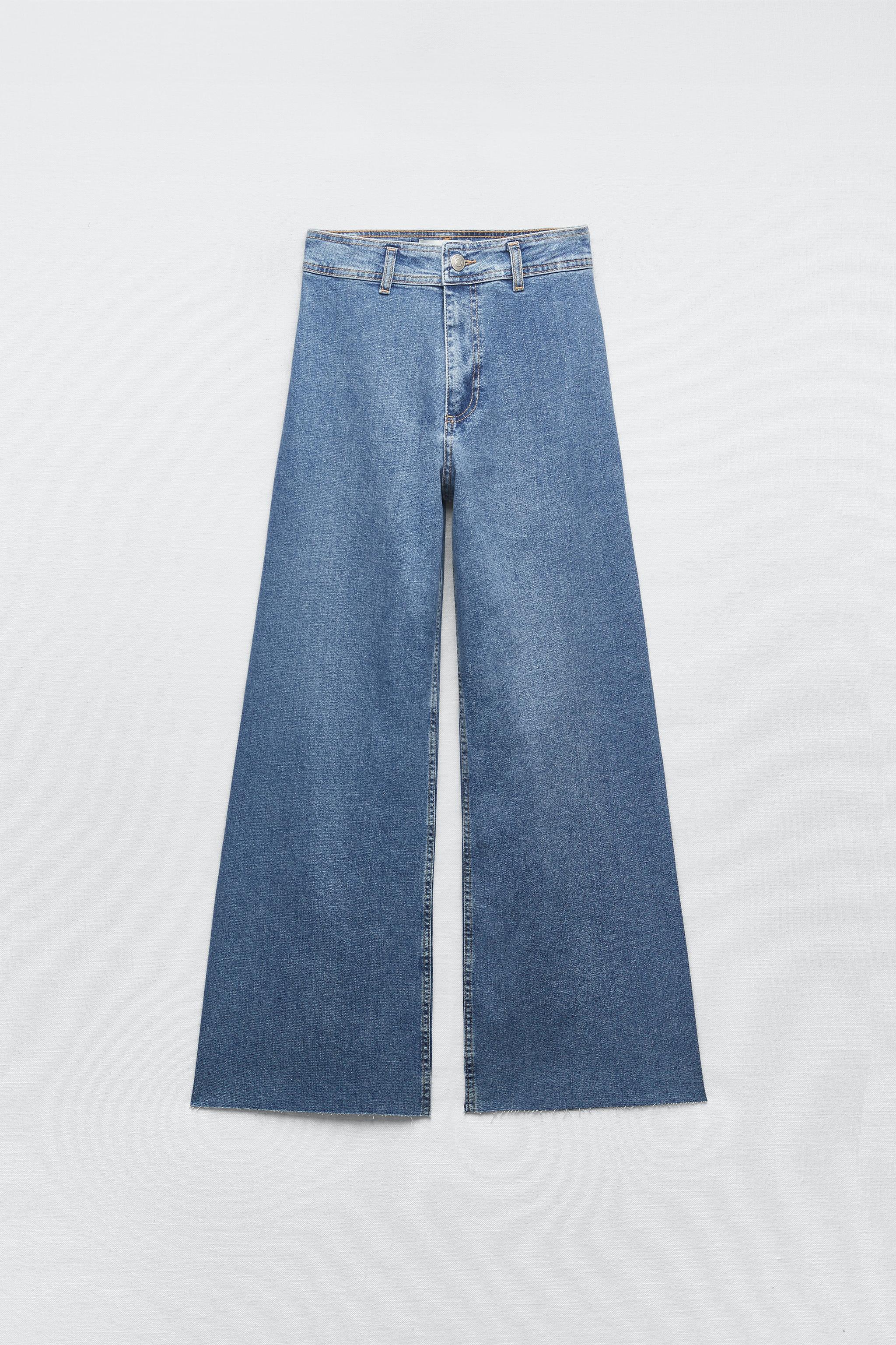 Zara HIGH-WAISTED ZW MARINE STRAIGHT JEANS | Mall of America® Zara HIGH-WAISTED ZW MARINE STRAIGHT JEANS | Mall of America®
