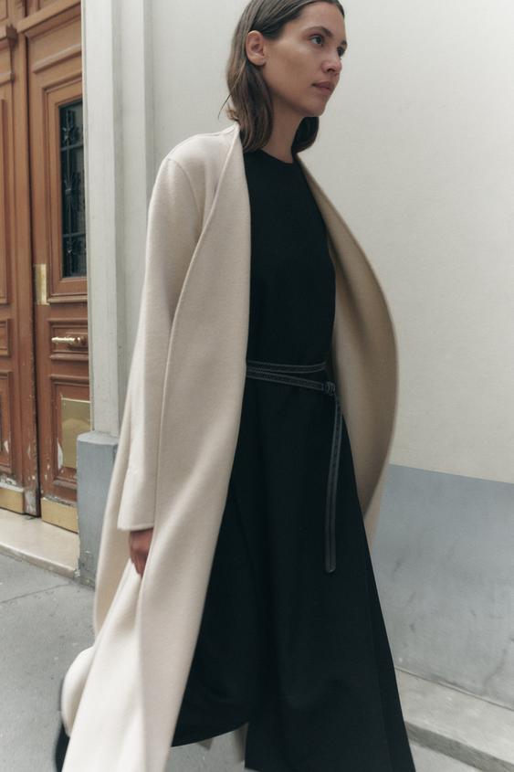 Wool coats zara Clearance