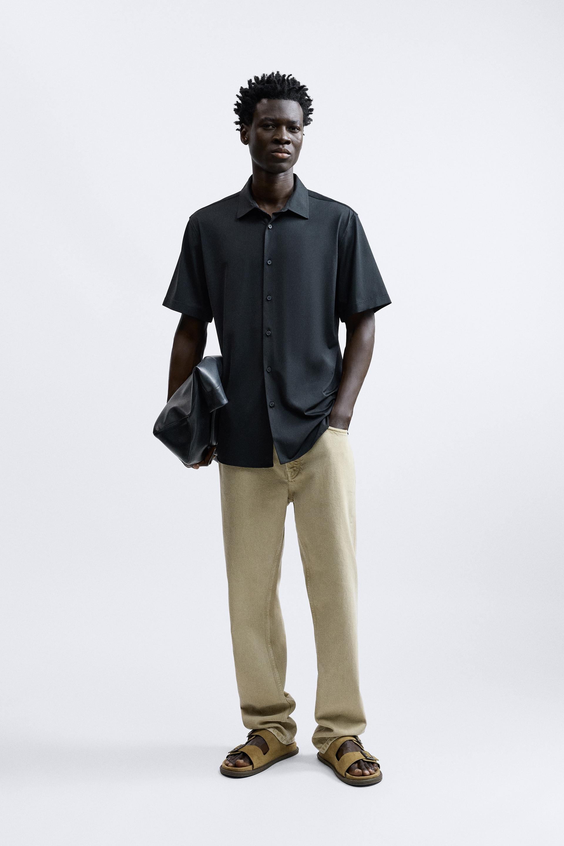 Zara short sleeve shirt men Outlet