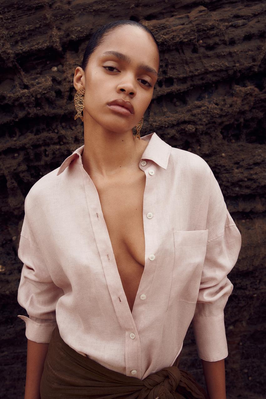 Zara woman tops uk Clearance