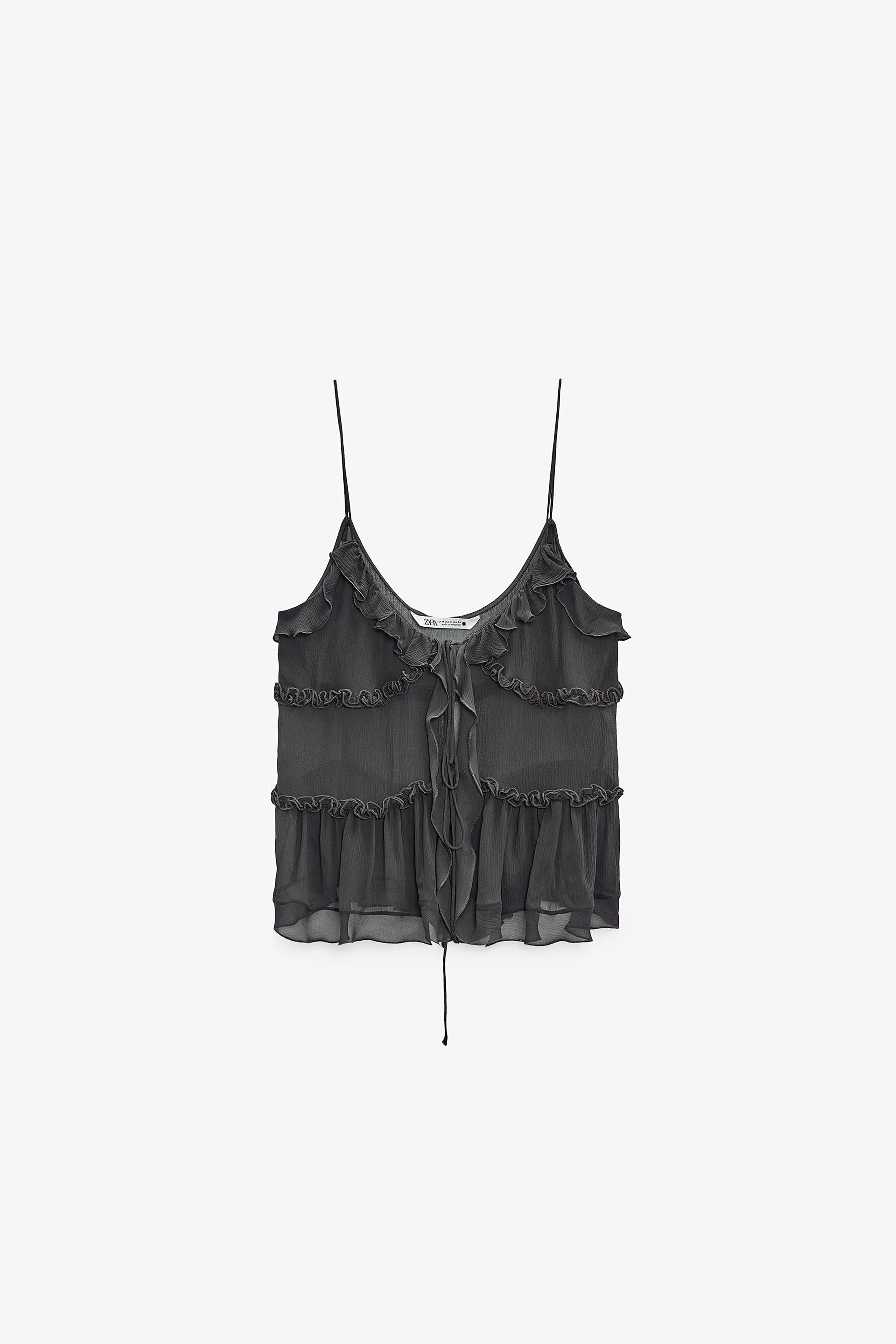 Zara frill top Clearance