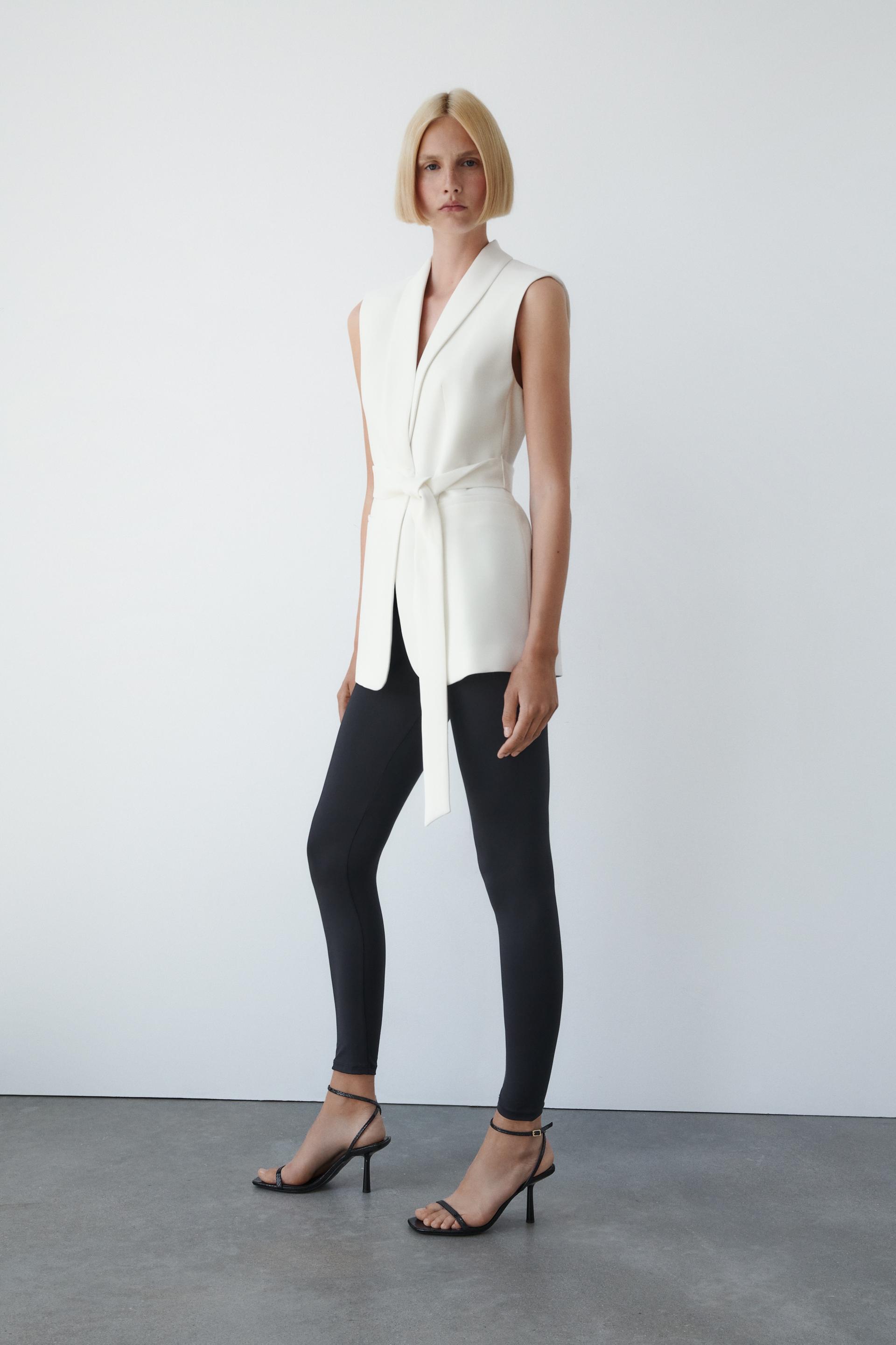 Zara tie waist coat Clearance