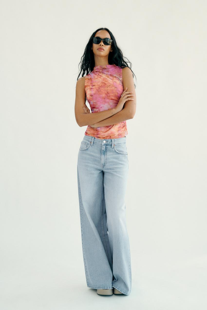 Zara tulle blouse Clearance