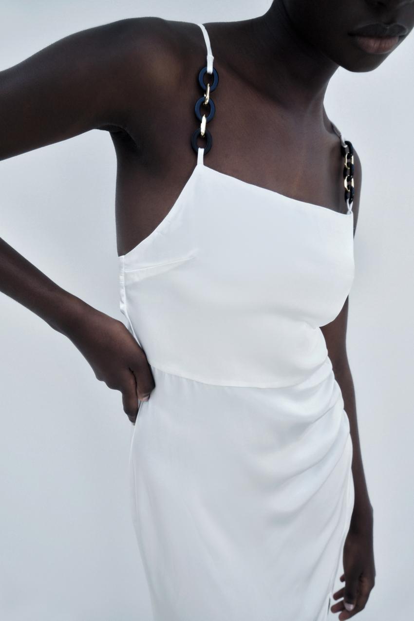 Zara chain back dress Clearance