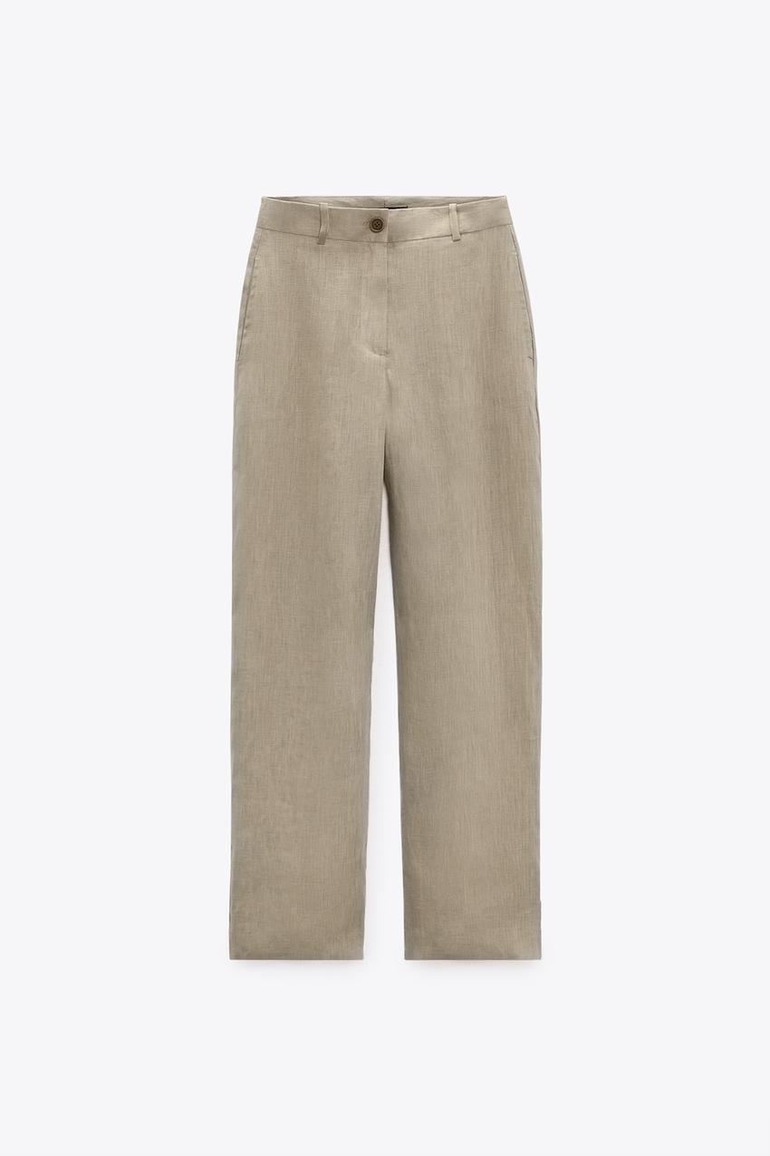 Zara pants beige Clearance
