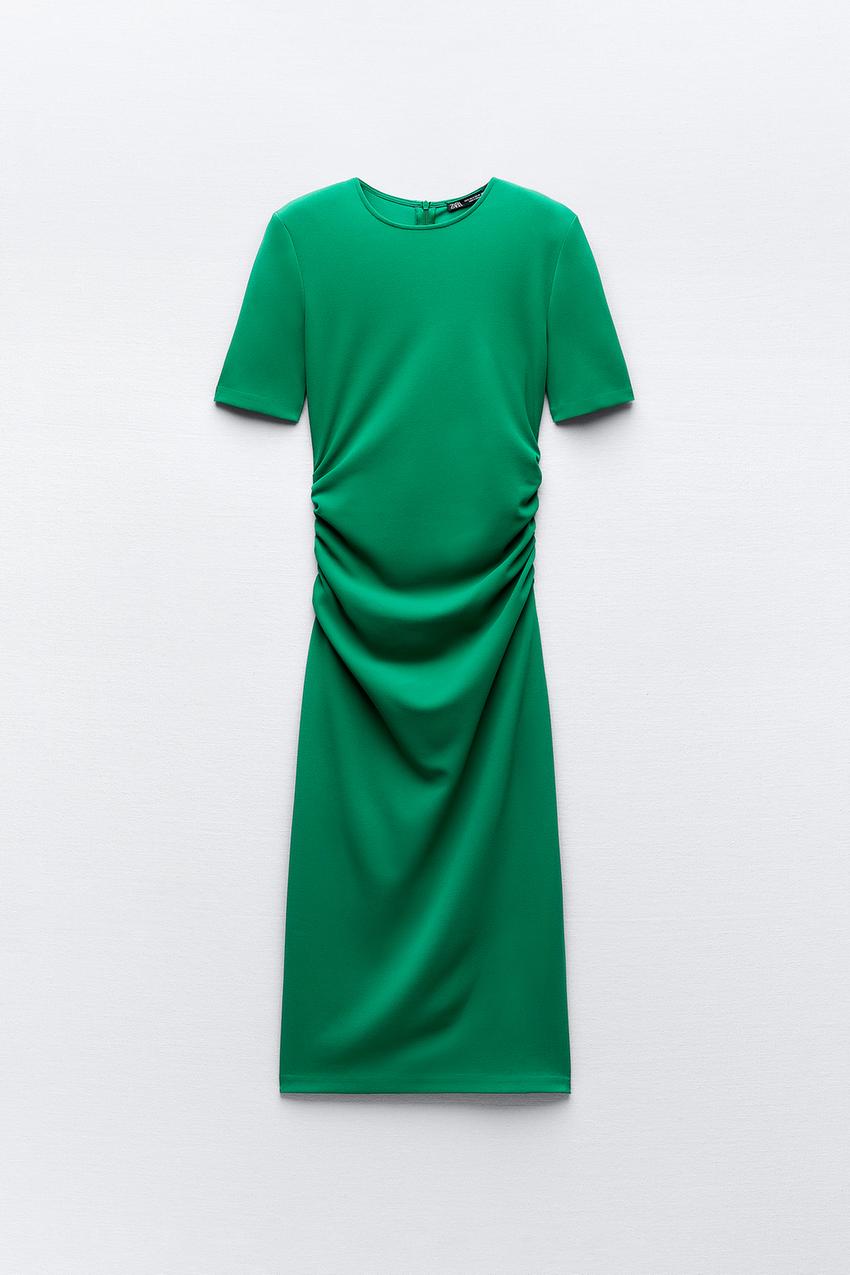 Zara shoulder pad shirt dress Clearance