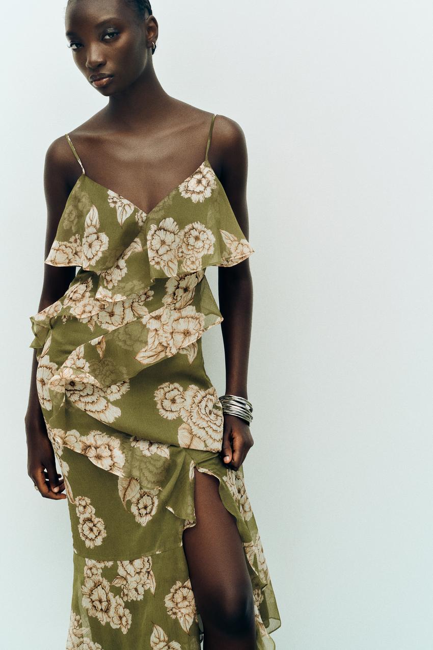 Dress zara floral Clearance