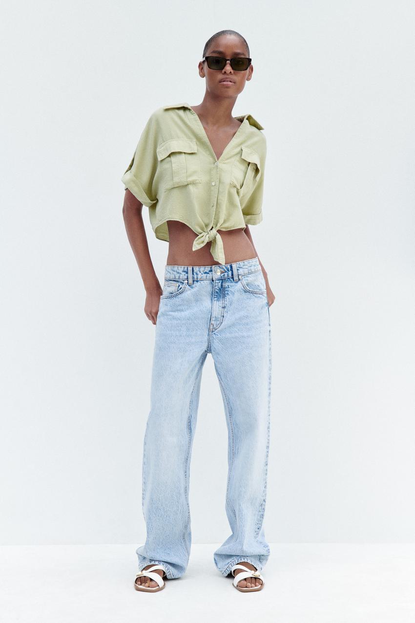 Zara knot front top Clearance