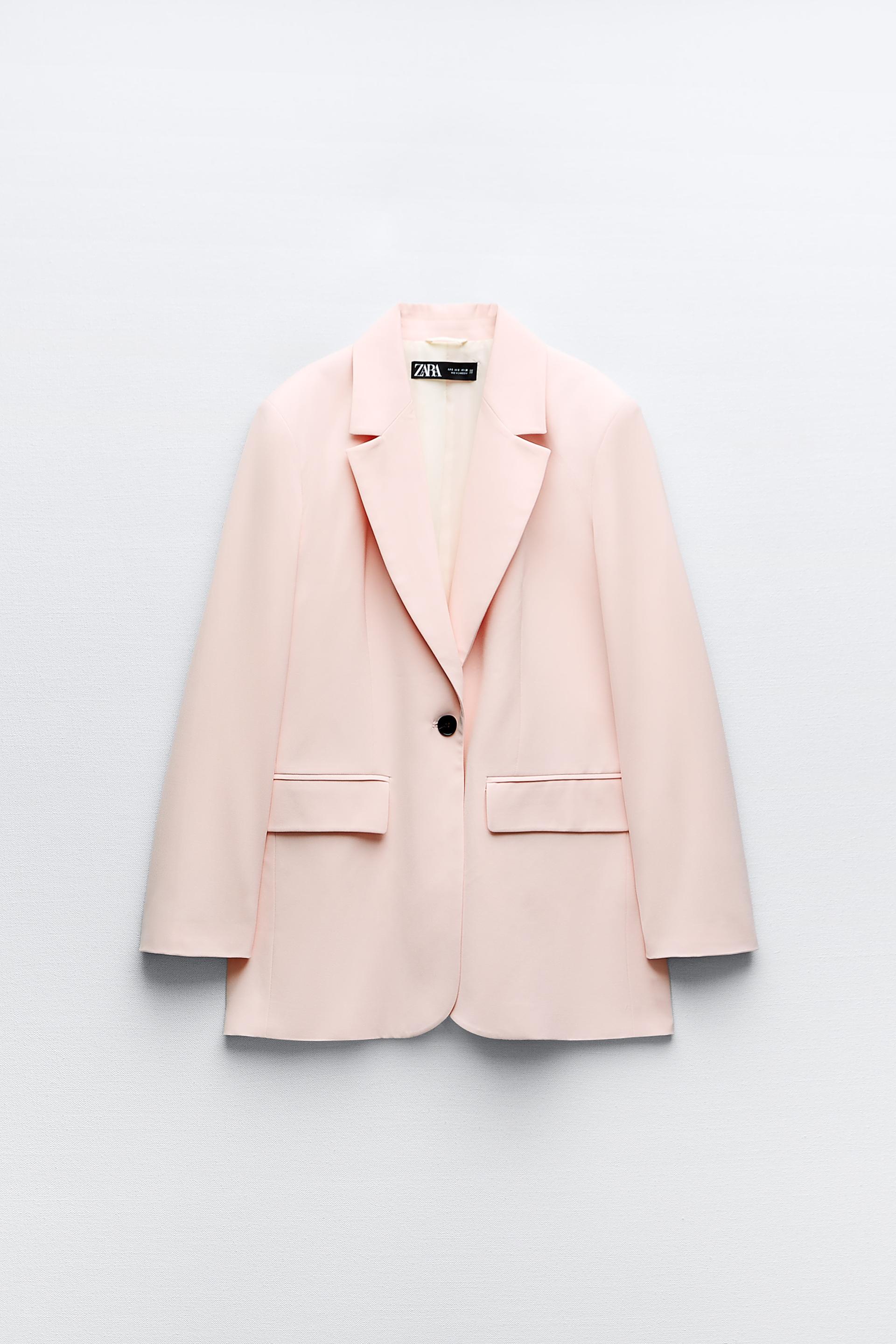 Blazer zara rosa Clearance
