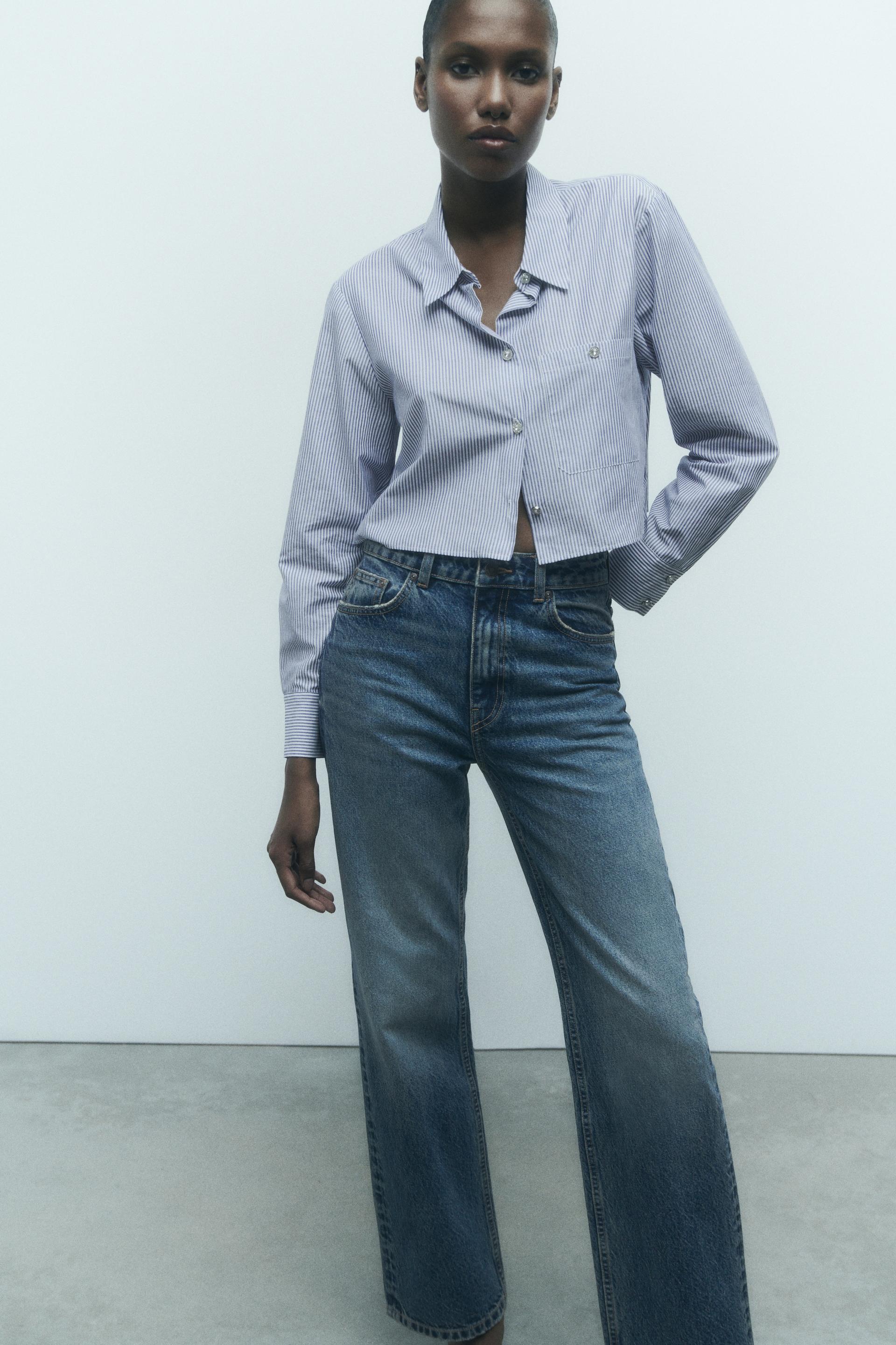 Zara gingham top Clearance