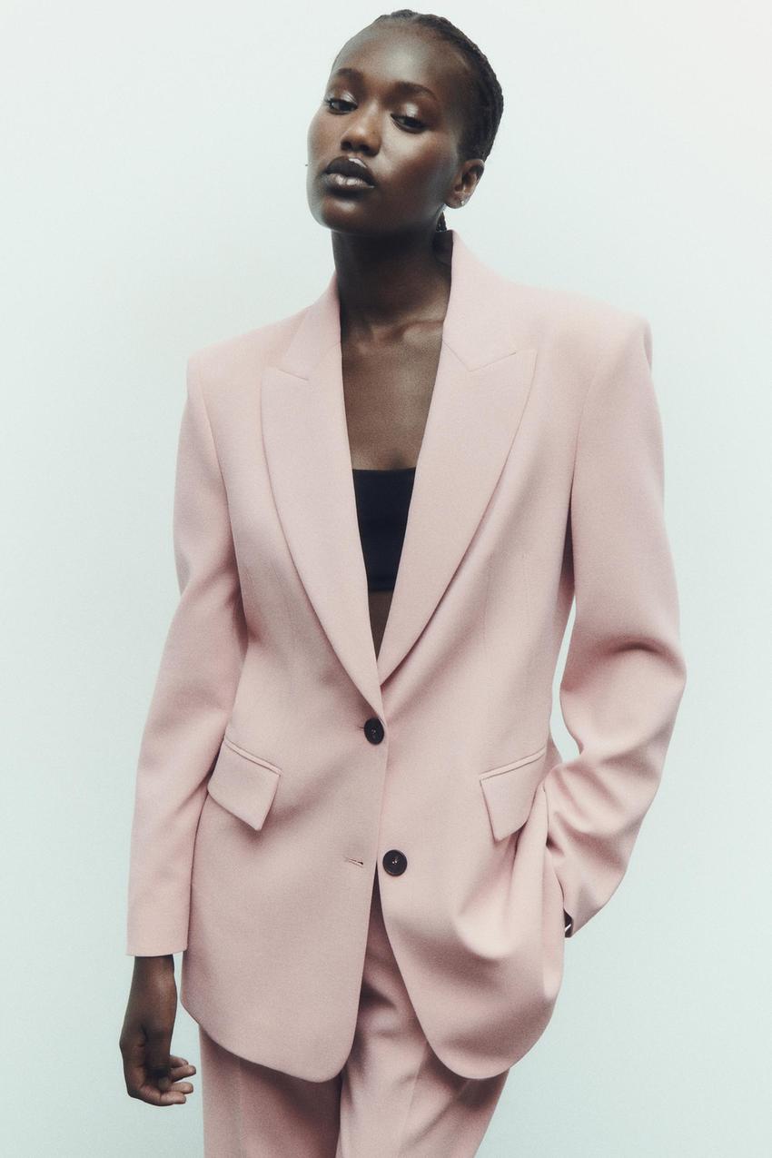 Pink coats zara Clearance
