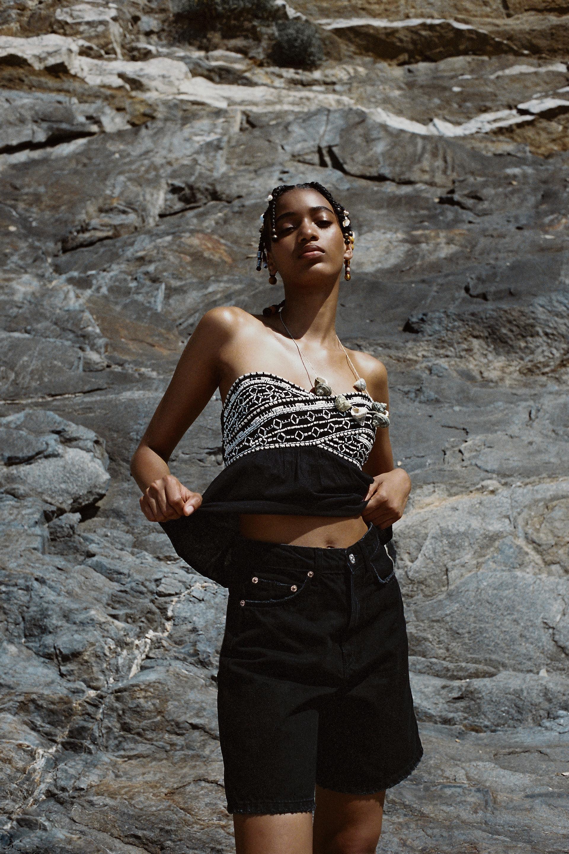 Zara bandana shorts Clearance