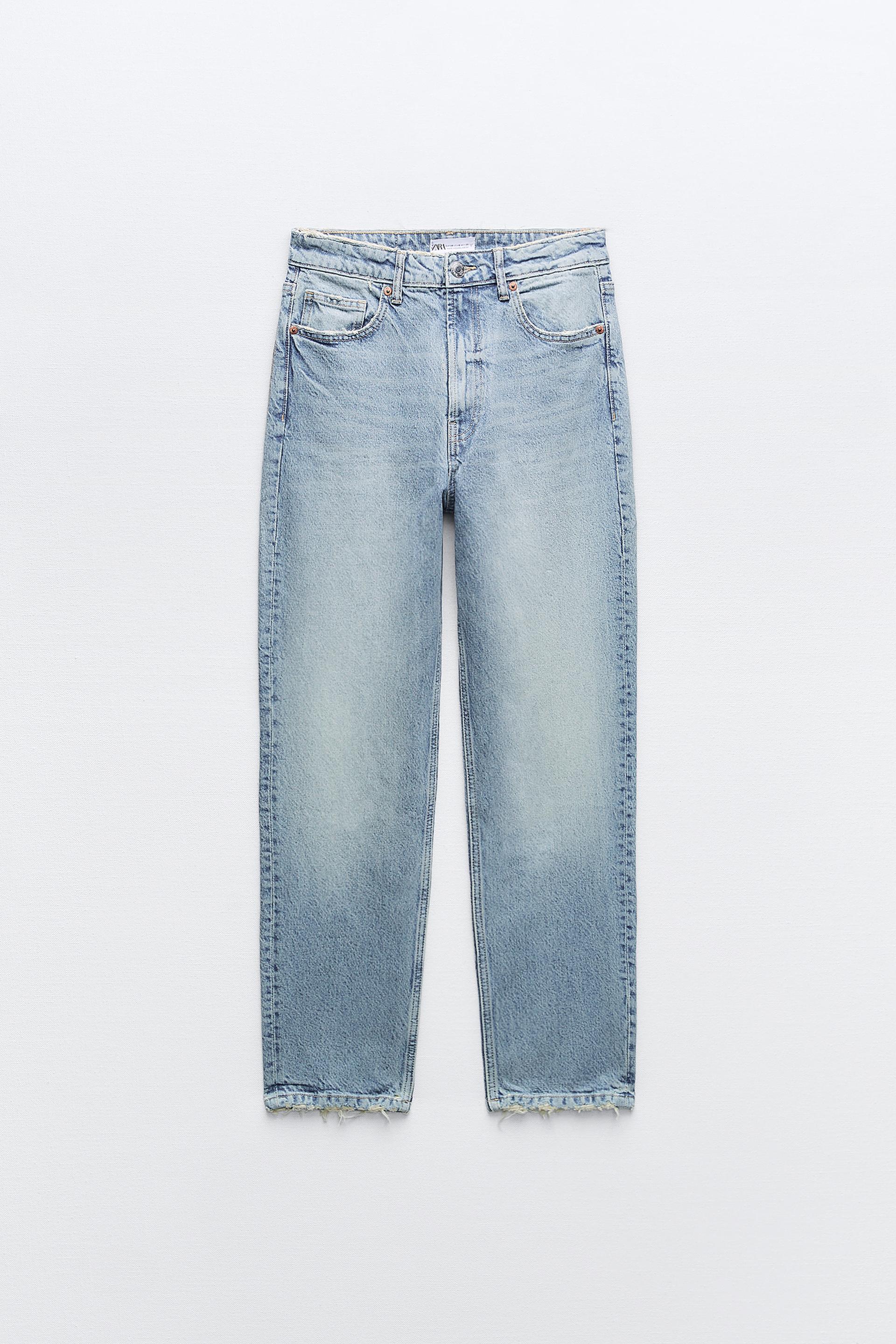 Mom jeans trf zara blue Clearance