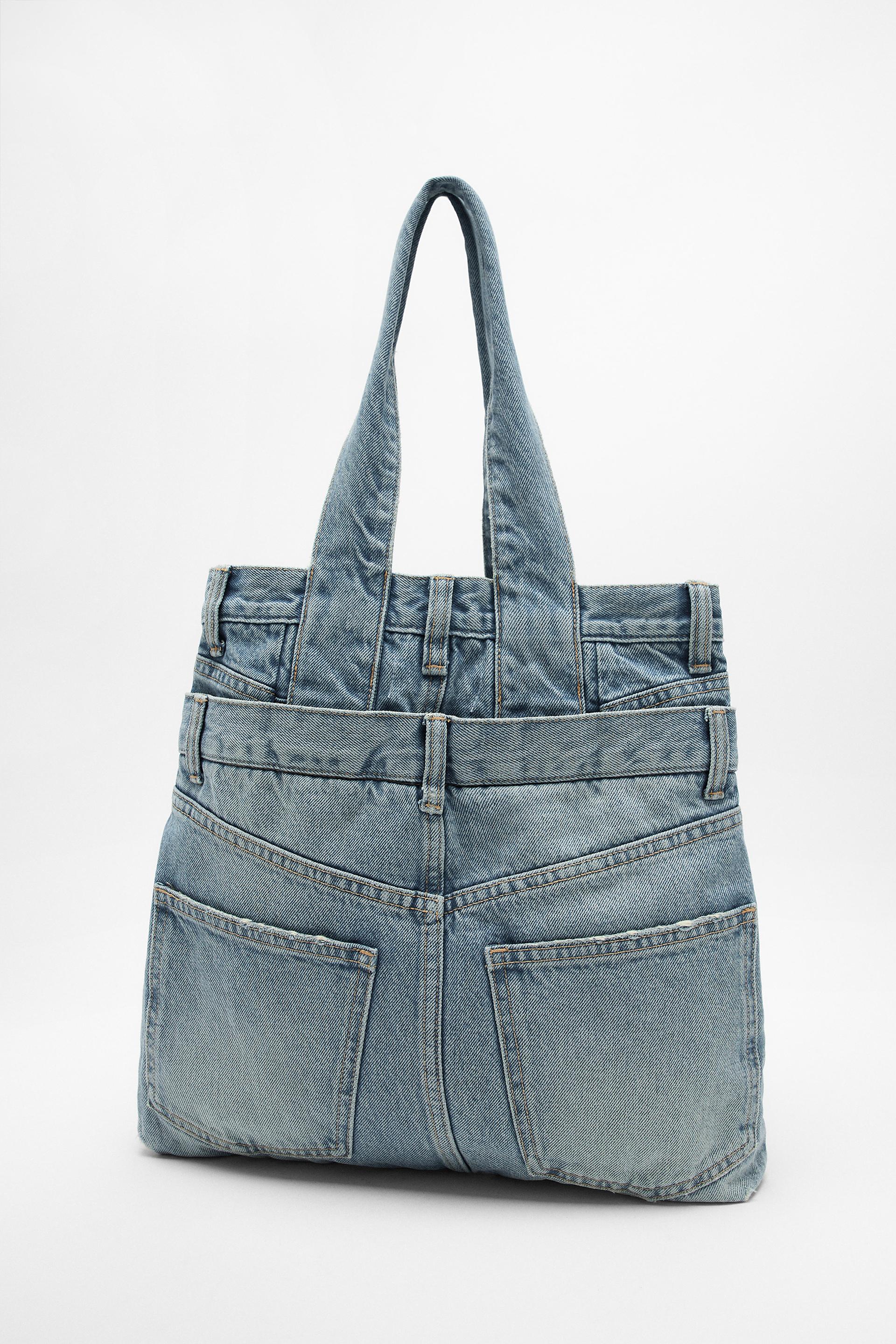Denim purse zara Clearance
