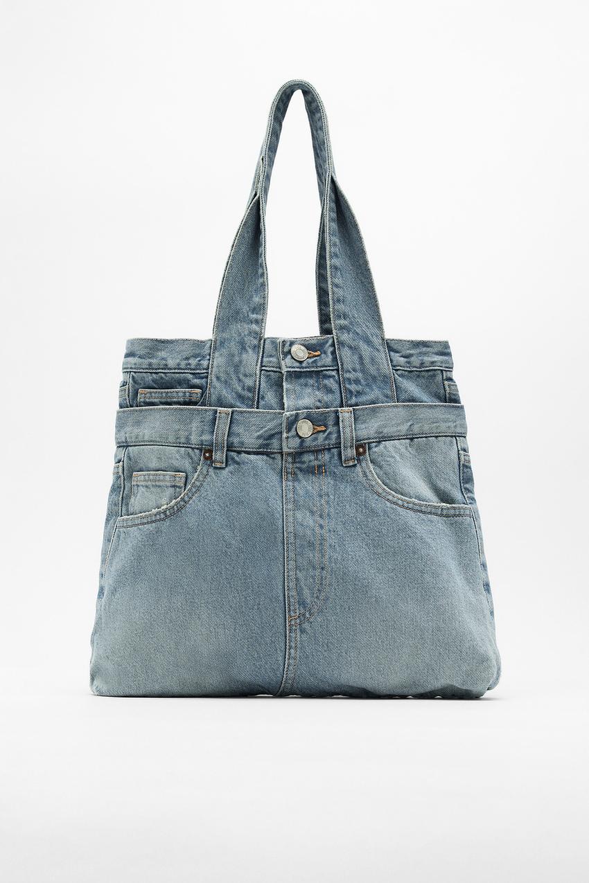Denim zara bag Outlet