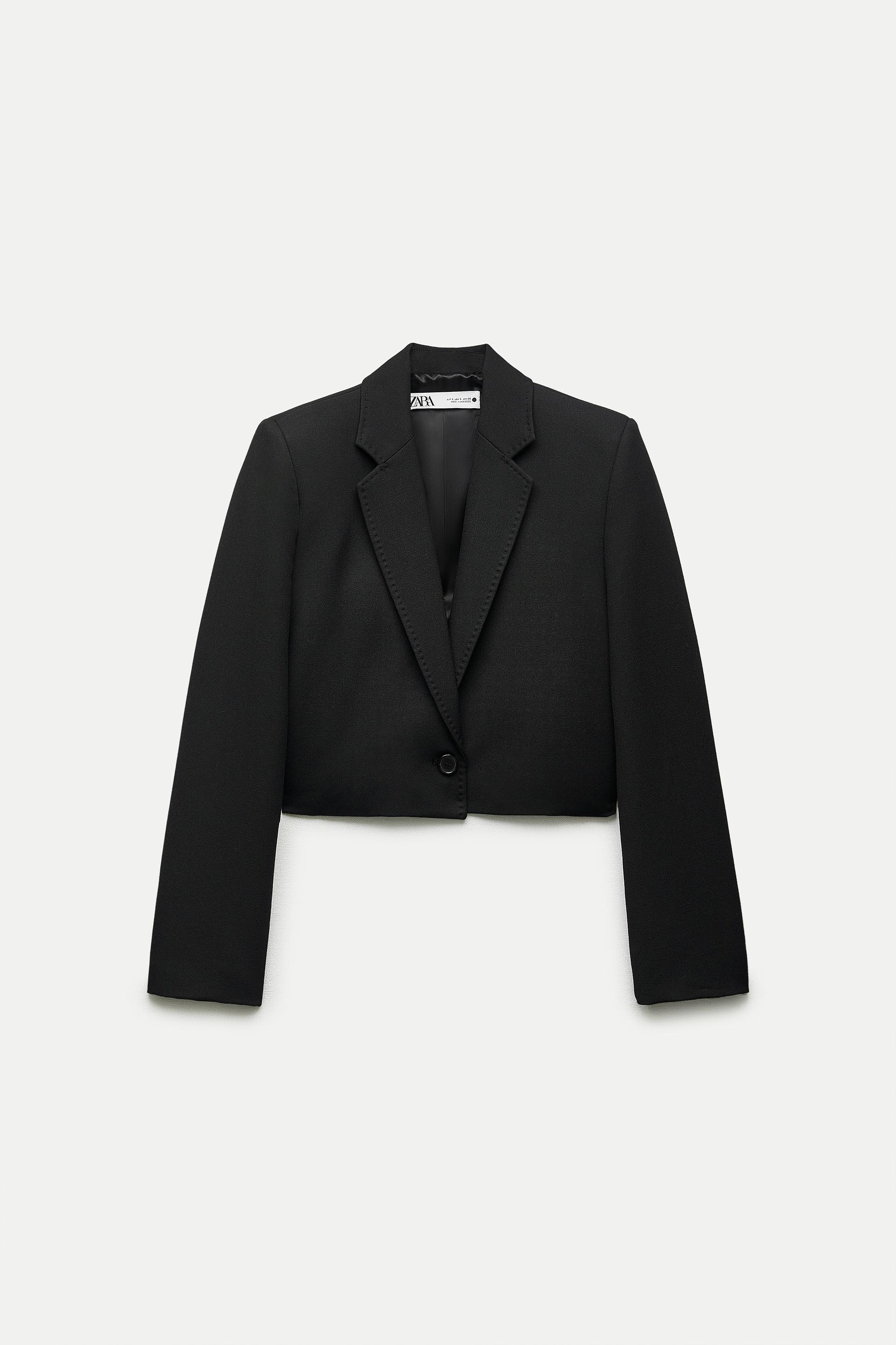 Blazer epaulette zara Clearance