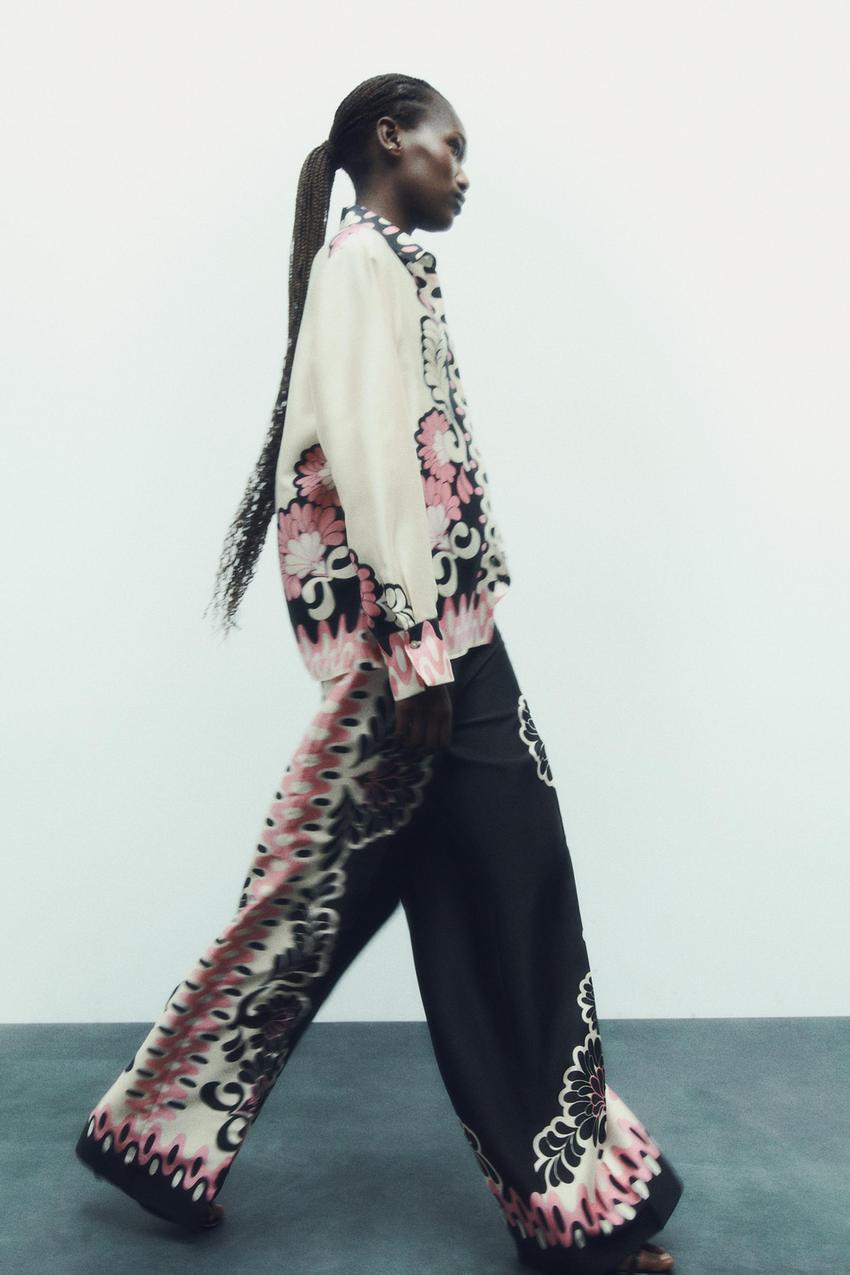 Floral zara pants Outlet