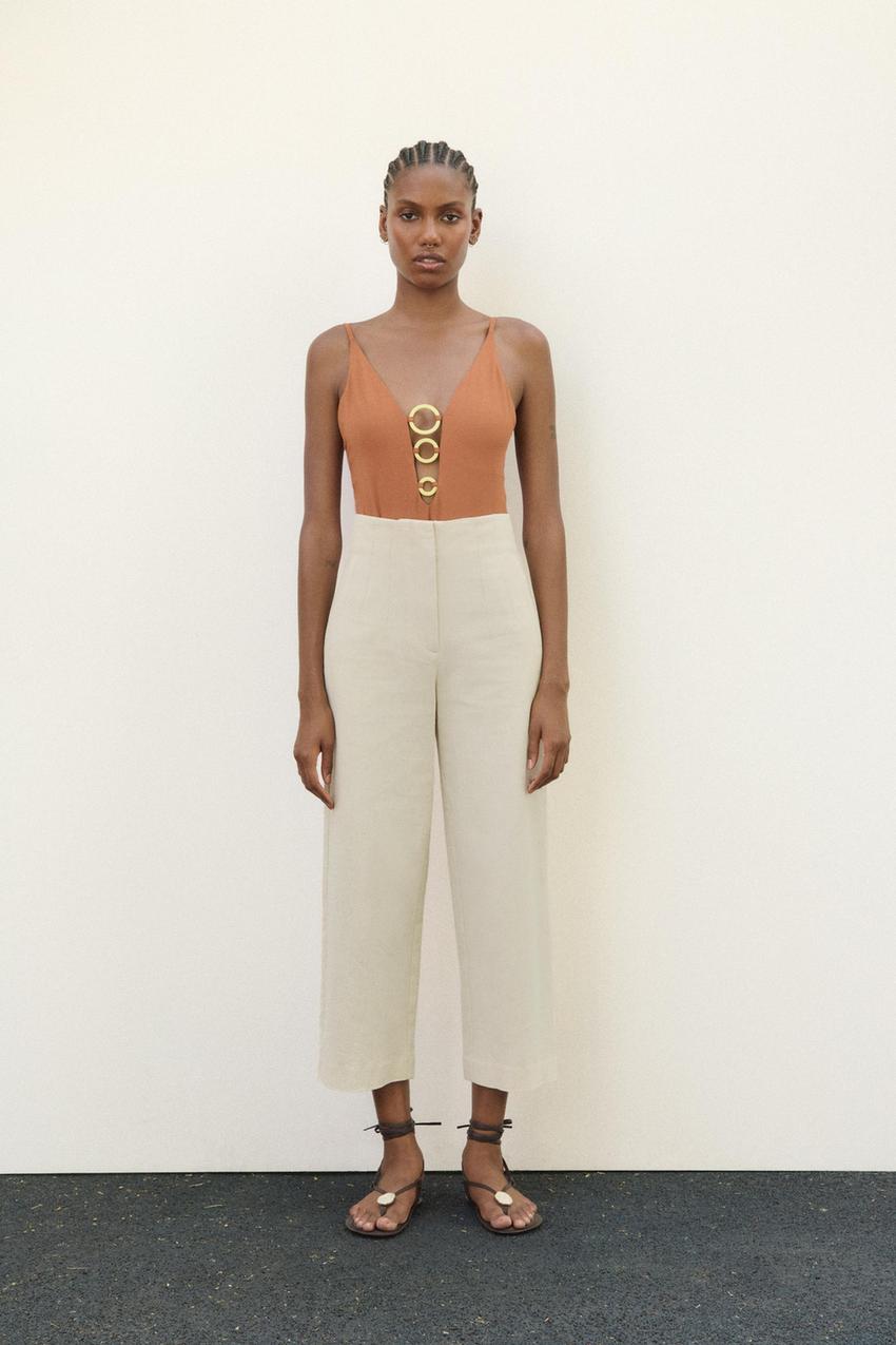 Zara crop pants Clearance