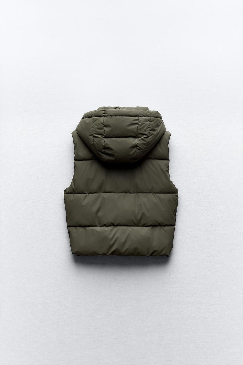 Grey zara gilet Clearance