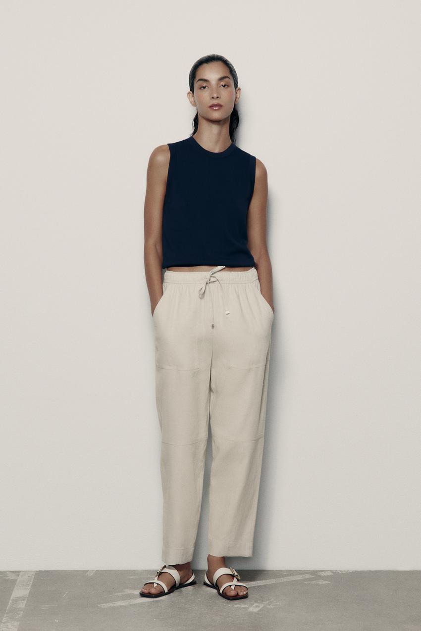 Zara carrot easy pant Clearance