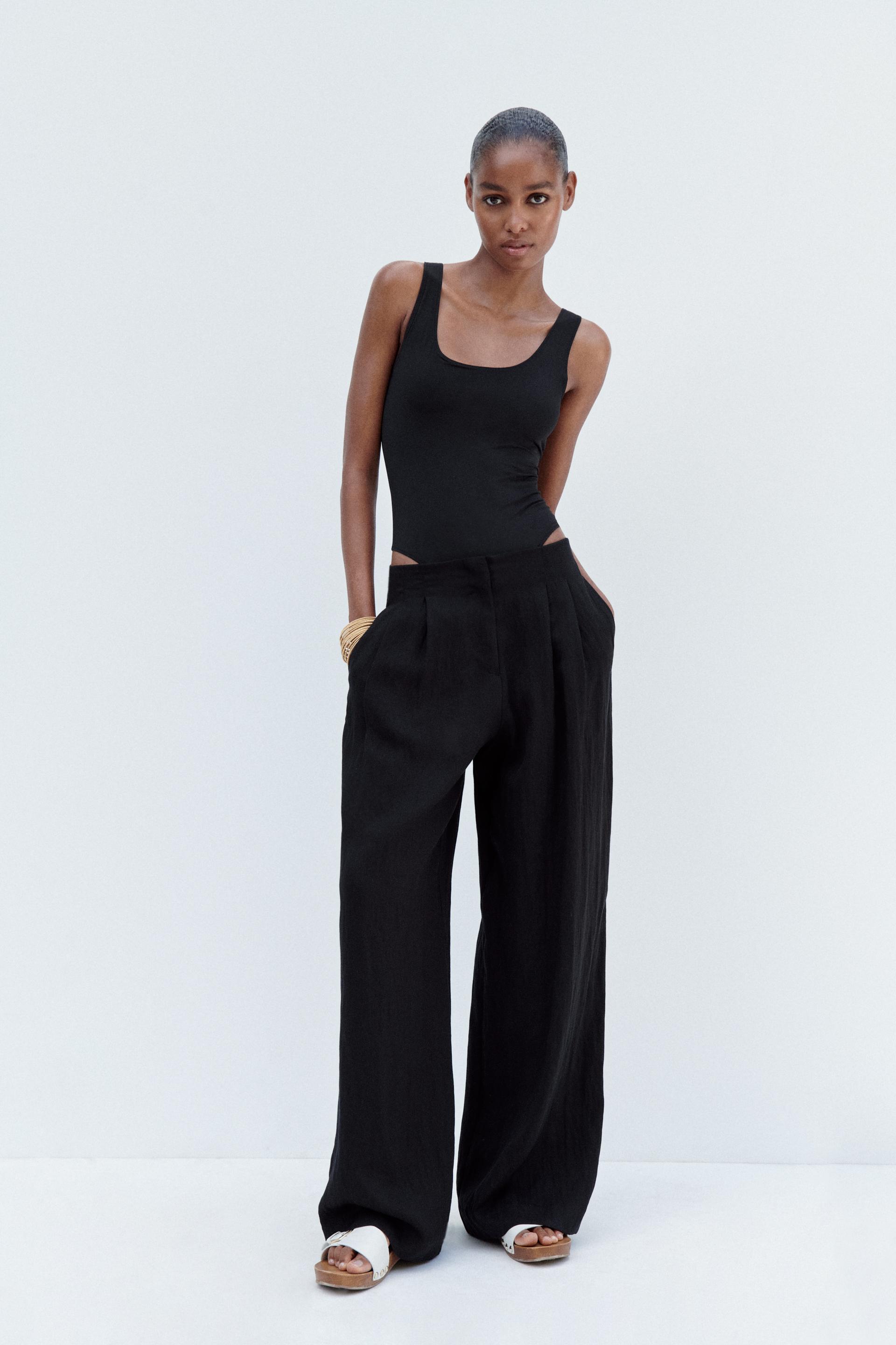 Pleated zara pants Clearance
