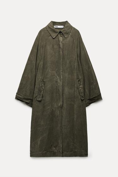 MINIMALISTICKÝ TRENČKOT Z LYOCELLU ZW COLLECTION