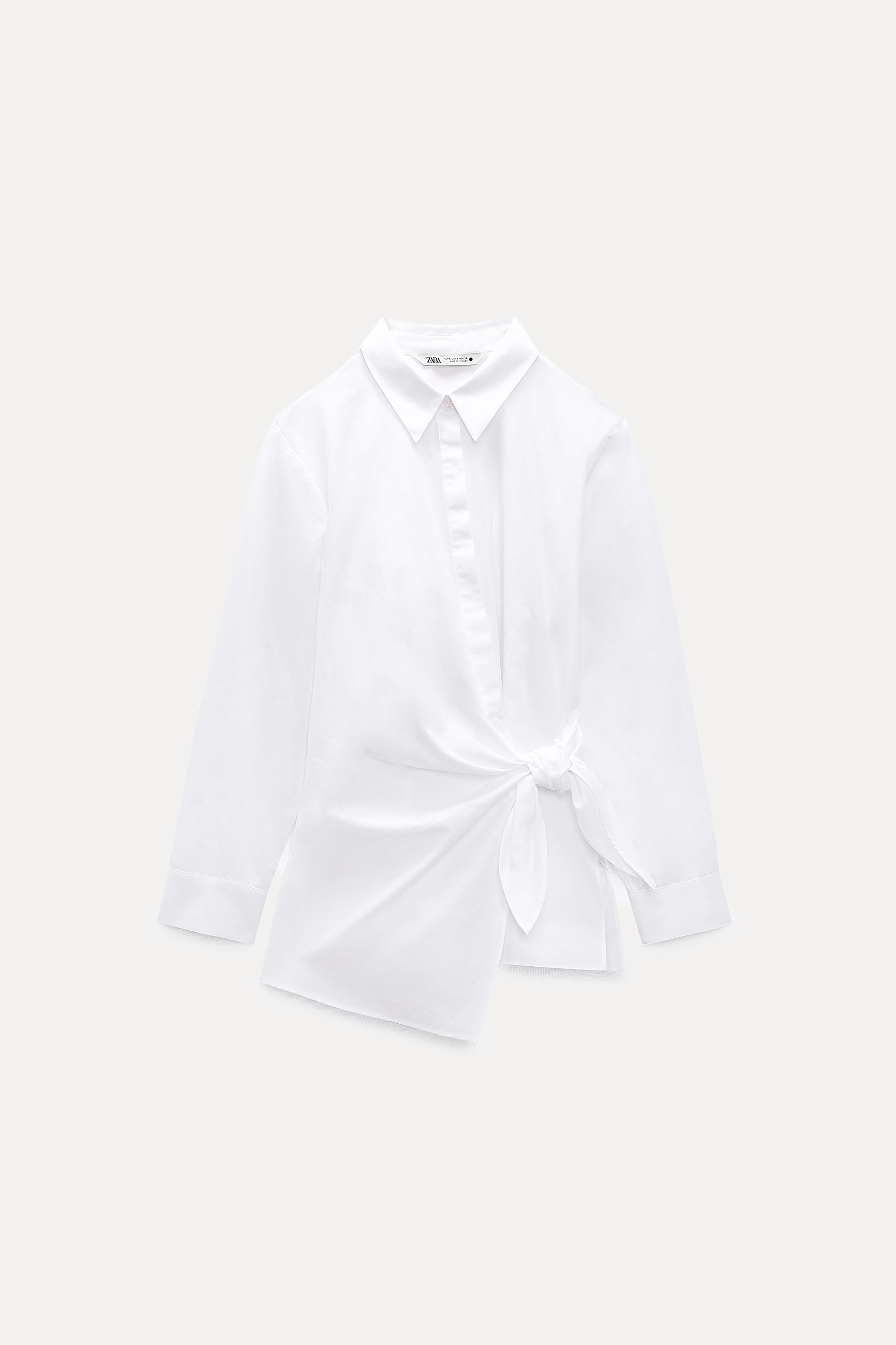 Zara white wrap blouse Clearance