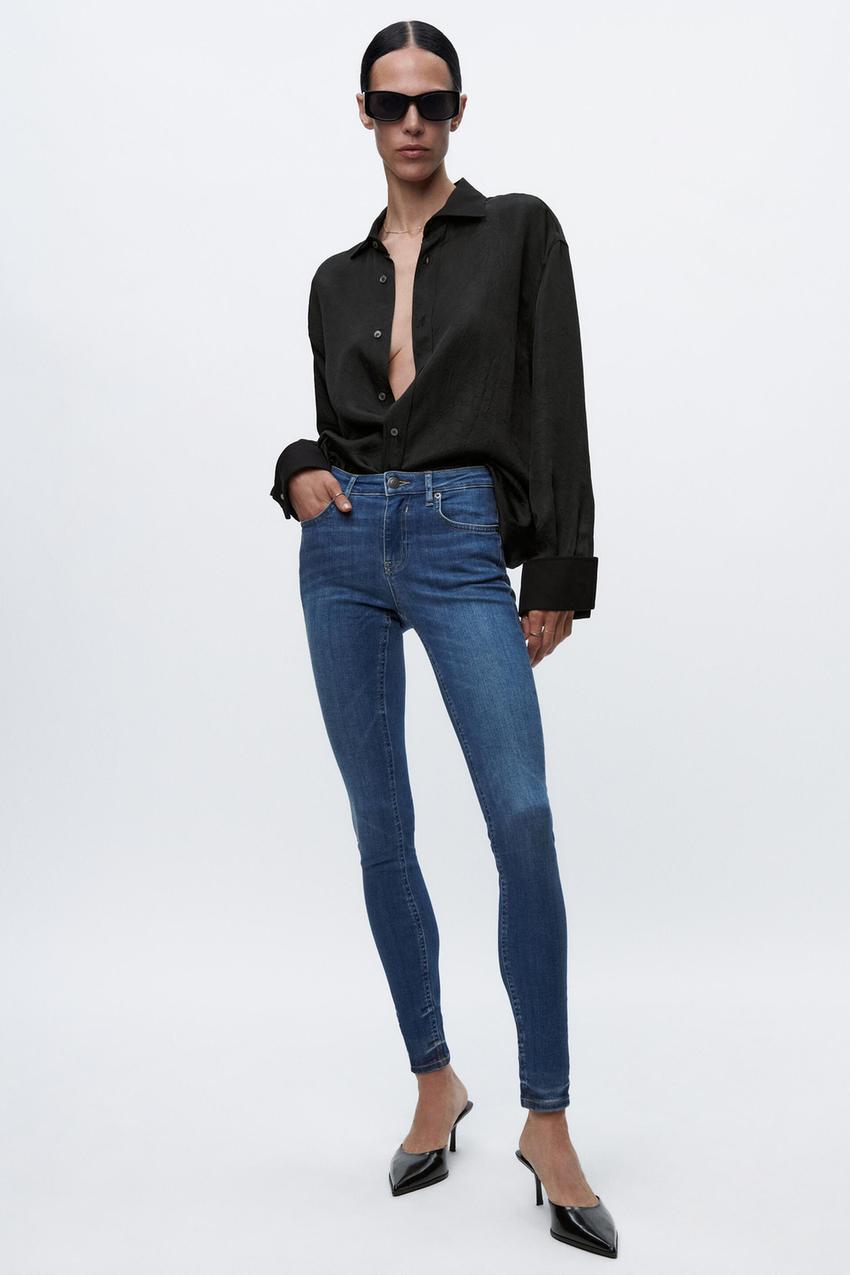Mid rise skinny zara Clearance