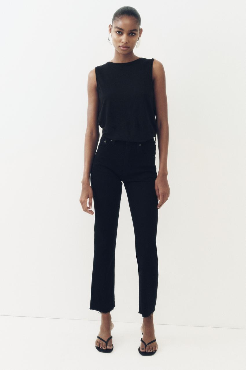 Zara jeans slim fit high rise Clearance