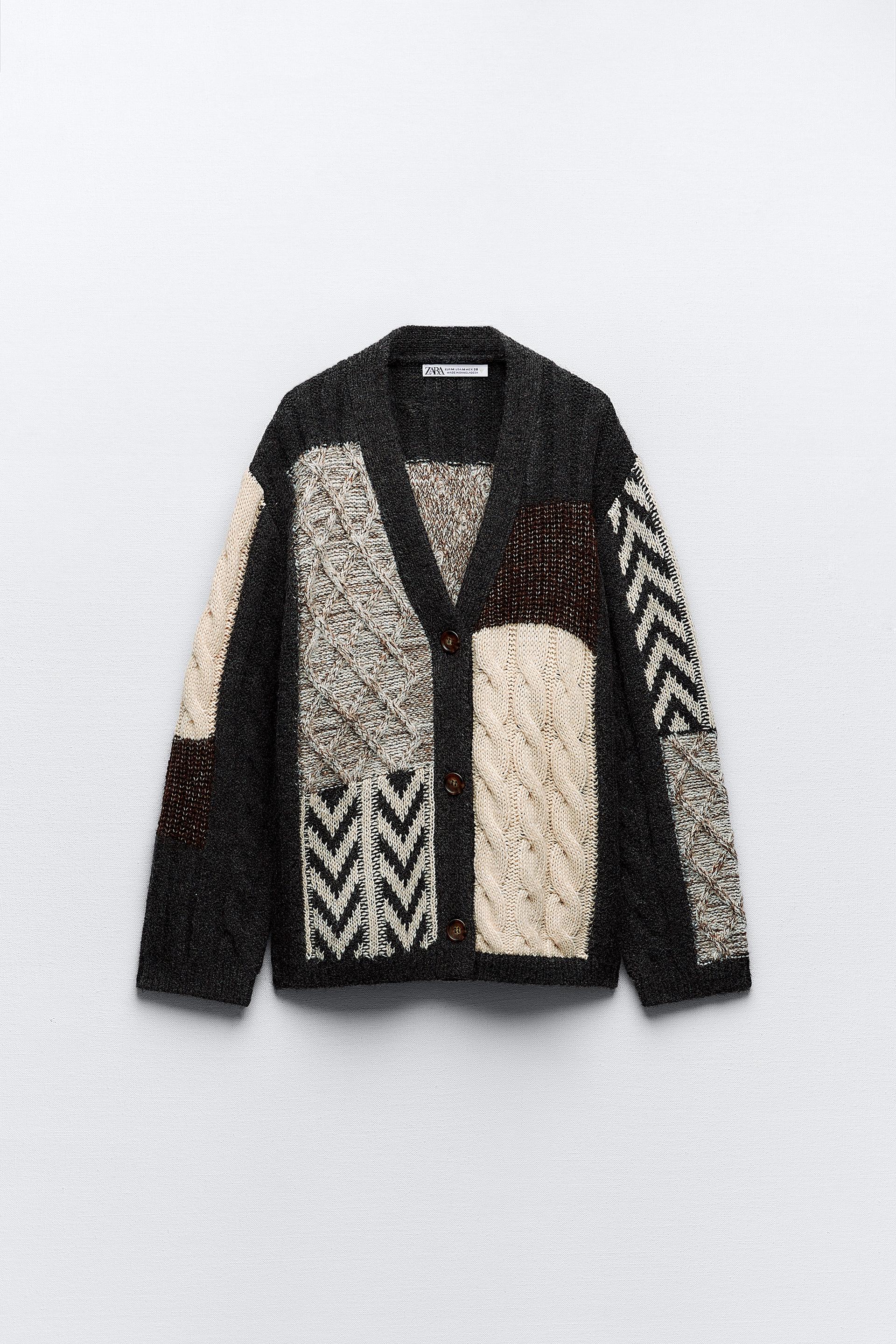 Zara multicoloured cardigan Outlet