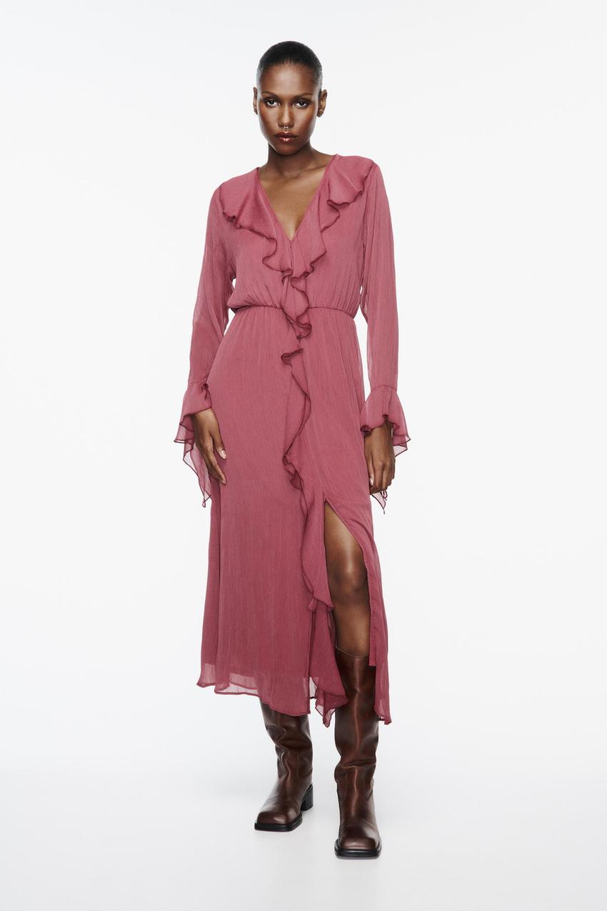 Zara crepe dress Clearance