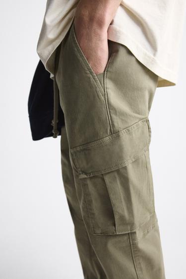 Zara green trousers men Clearance