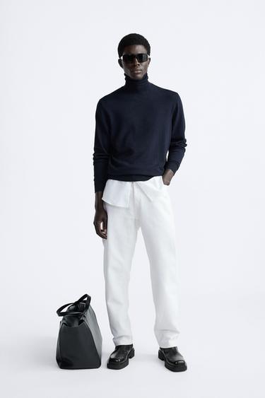 Black turtleneck zara man Clearance